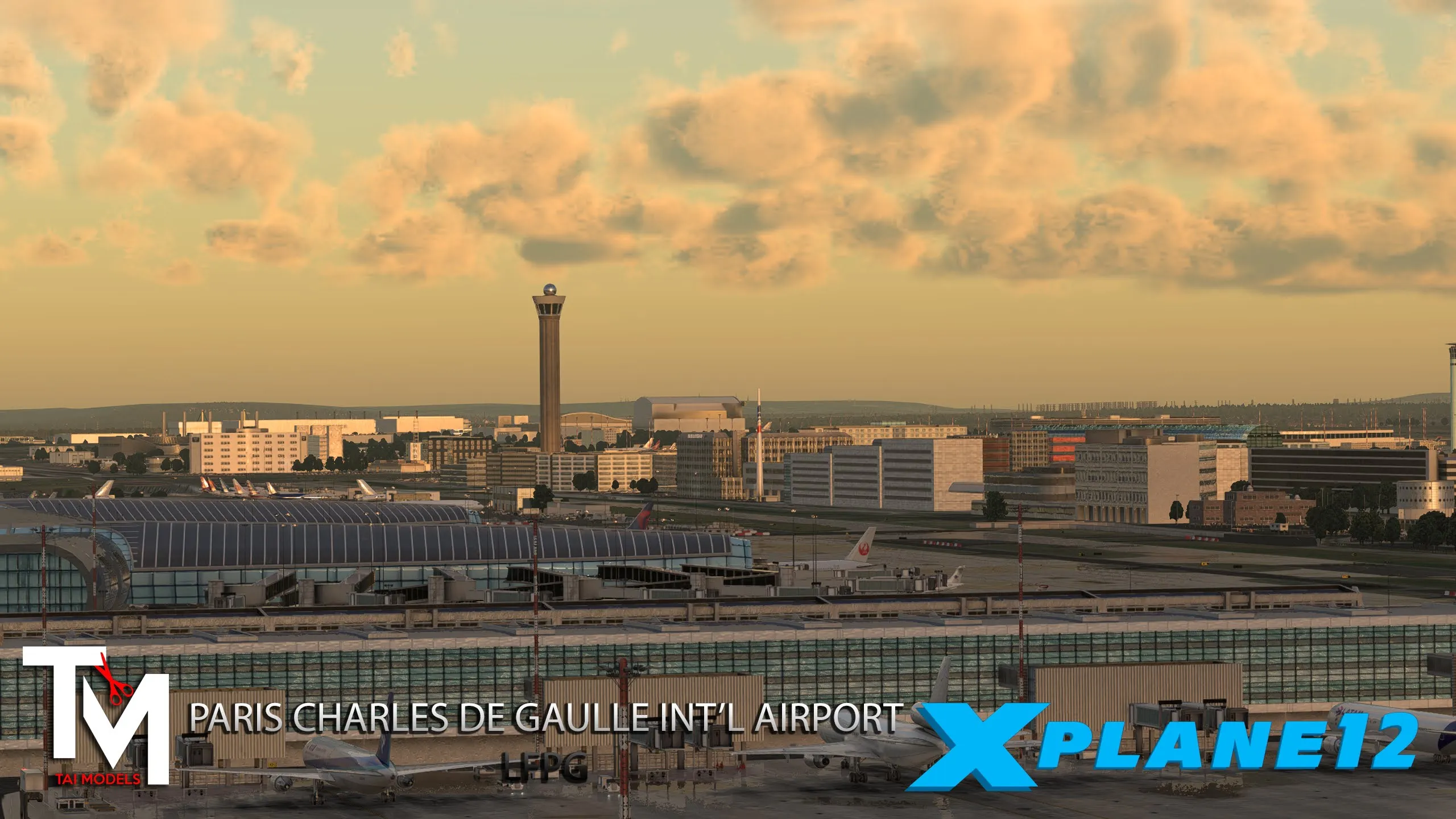 Аэропорт LFPG ( Париж, Франция )