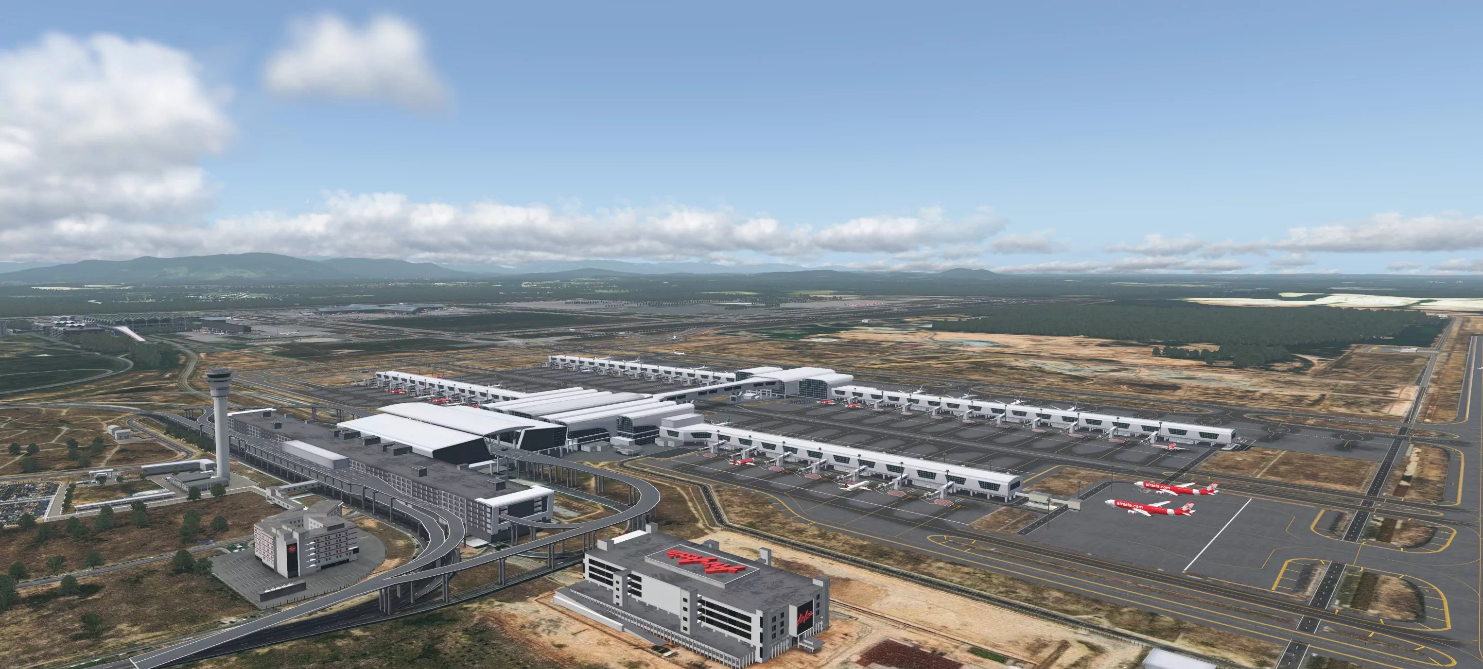 Аэропорт WMKK ( Куала-Лумпур, Малайзия )