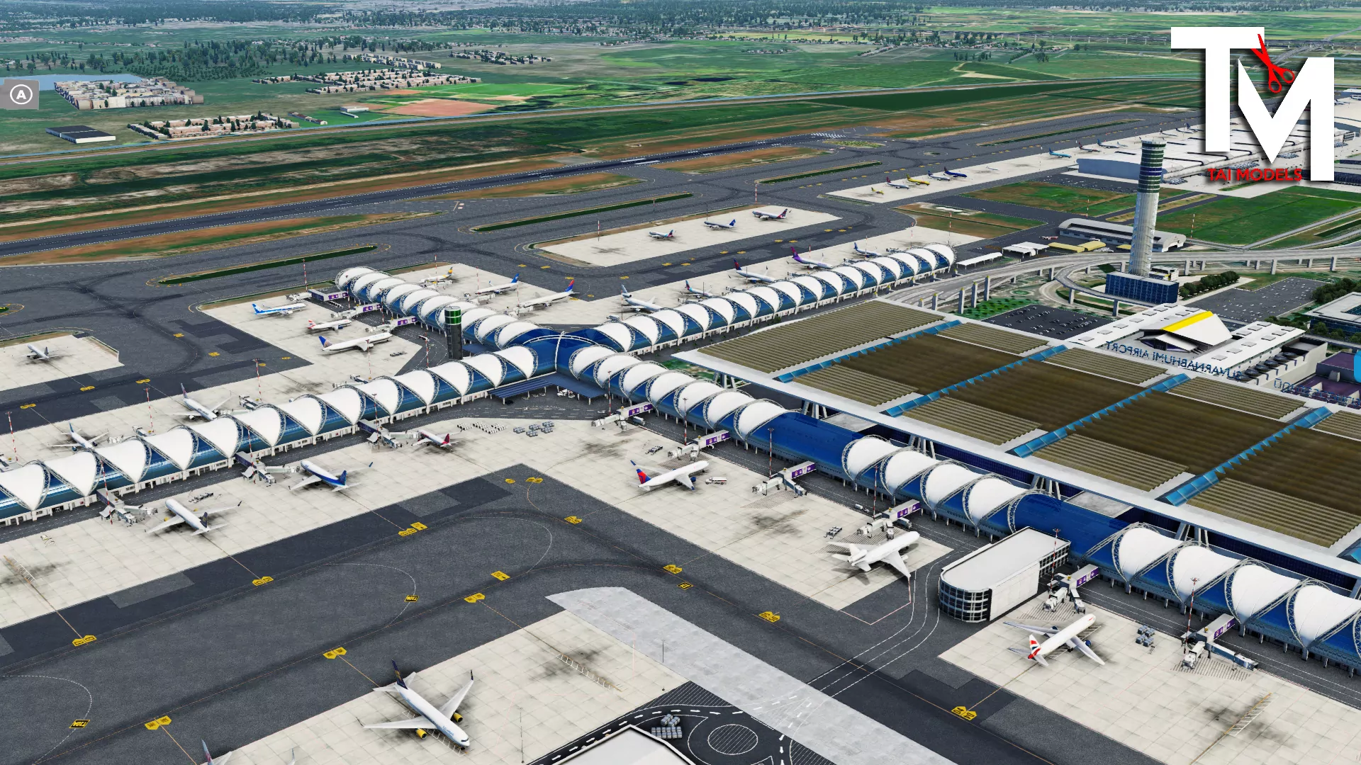 Аэропорт VTBS ( Бангкок, Таиланд )