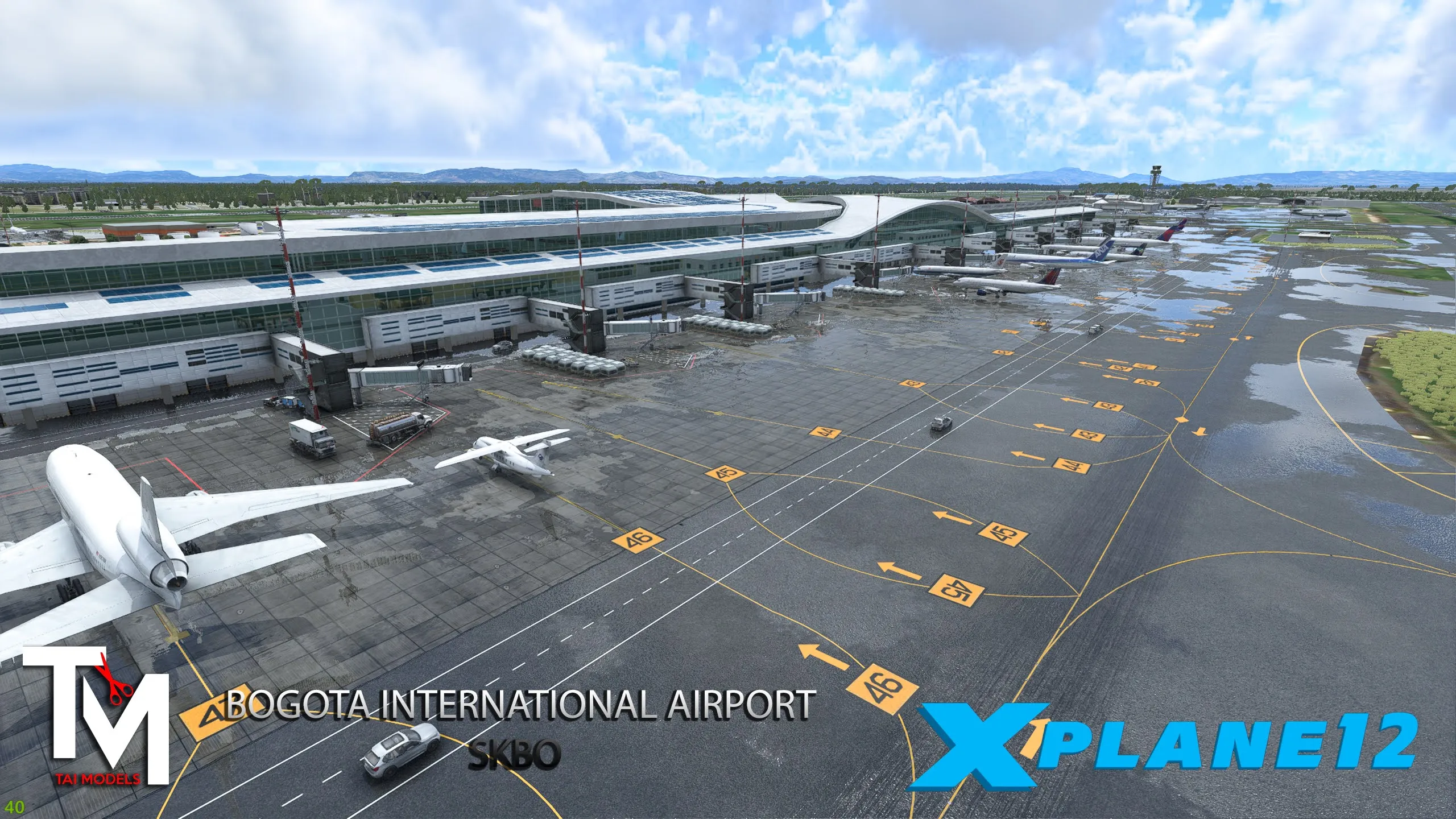 Аэропорт SKBO ( Богота, Колумбия )