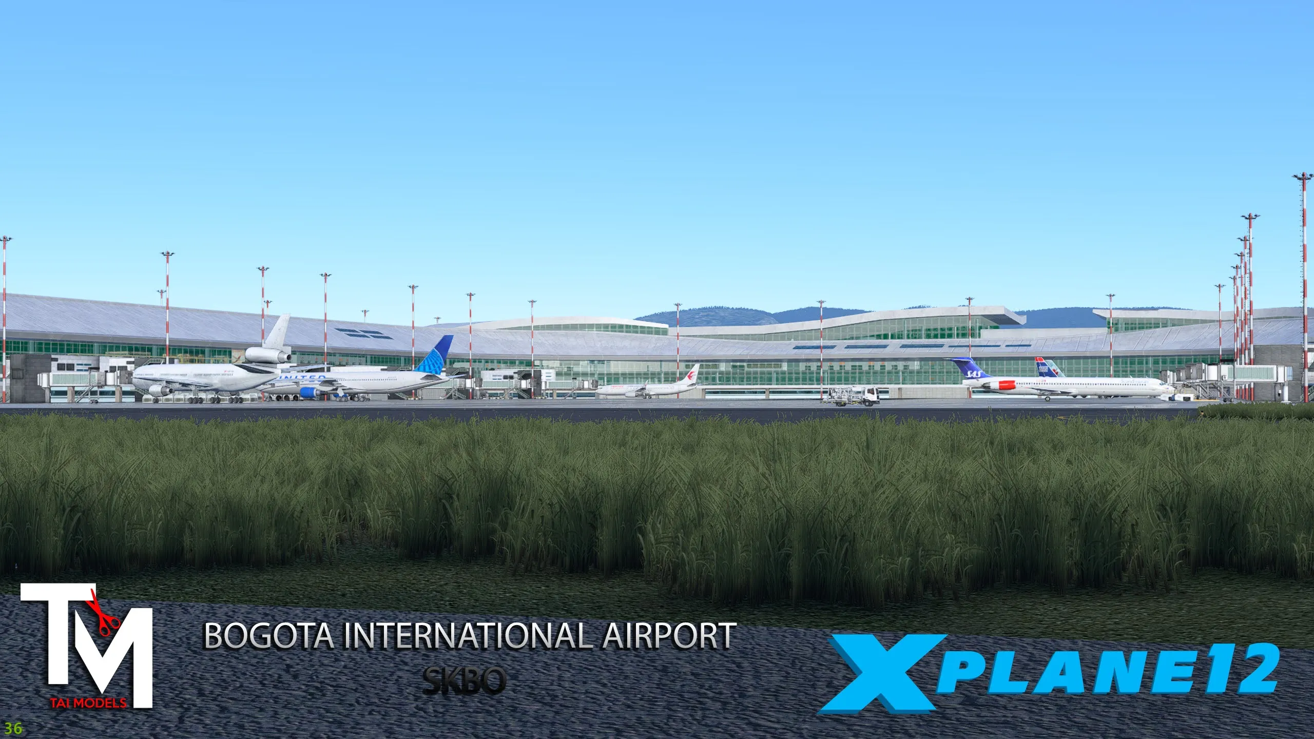 Аэропорт SKBO ( Богота, Колумбия )