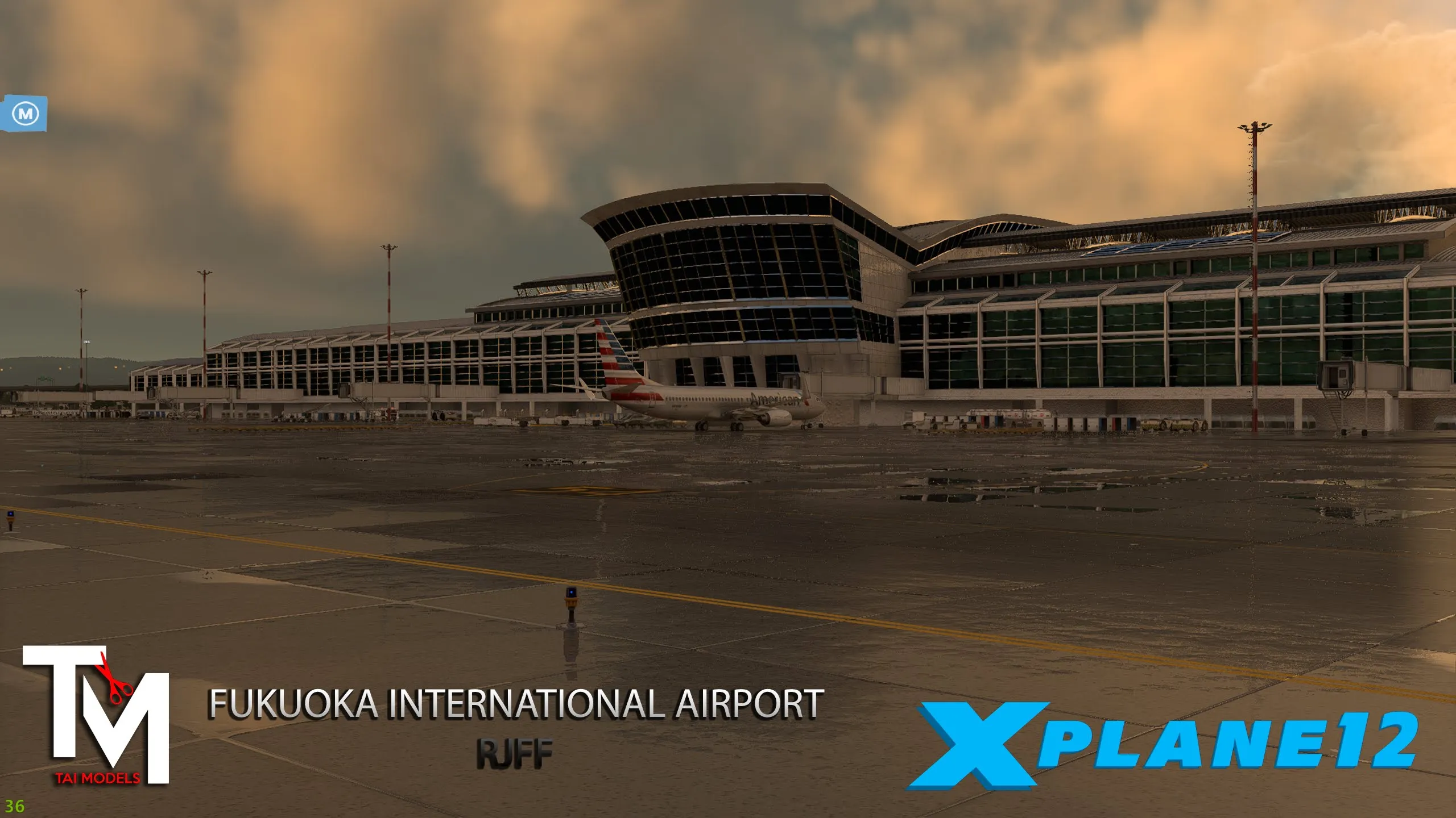 Аэропорт RJFF ( Фукуока, Япония )