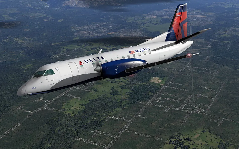 SAAB 340 by Carenado