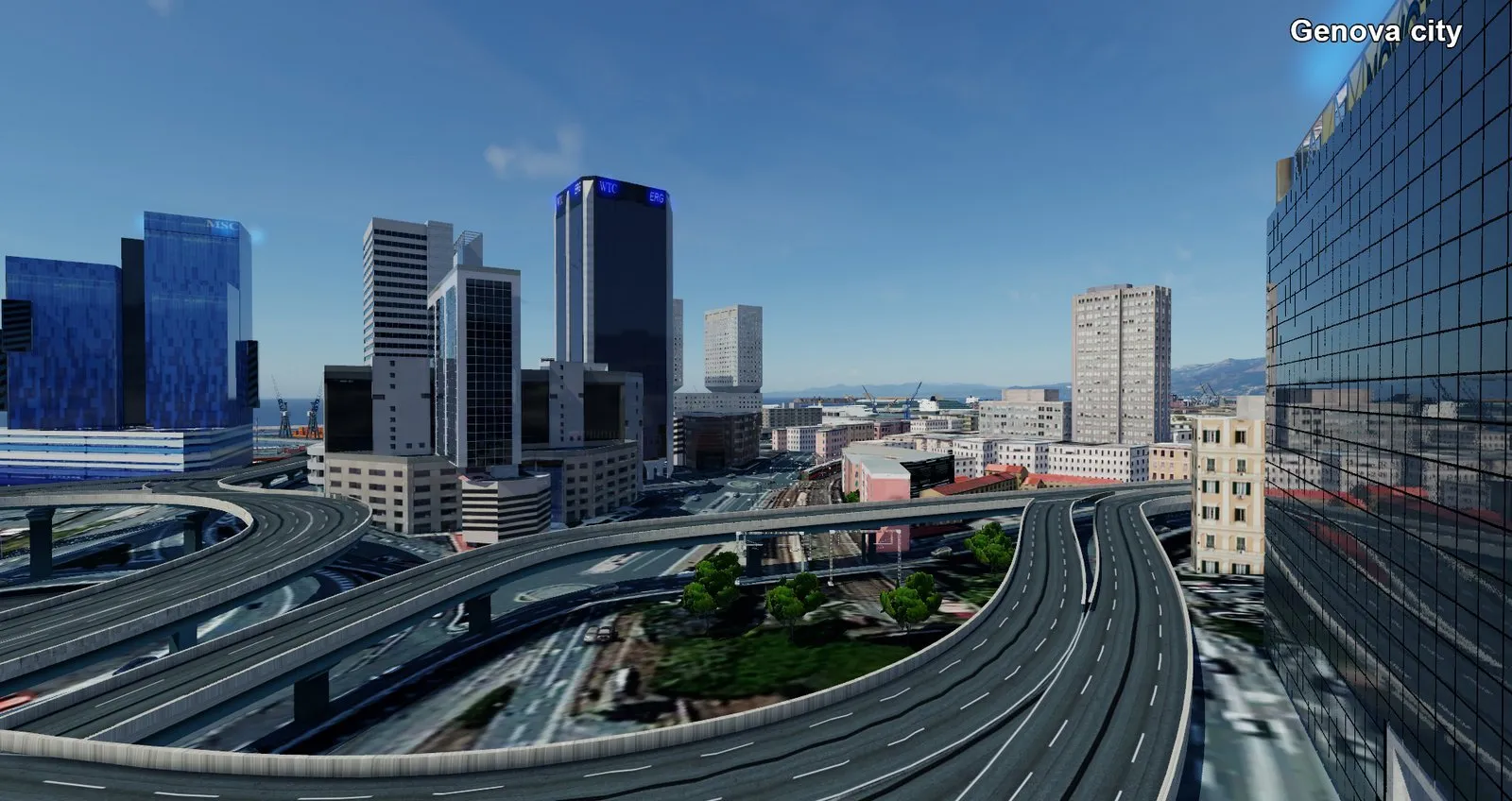 Аэропорт LIMJ ( Генуя, Италия ) + город v5