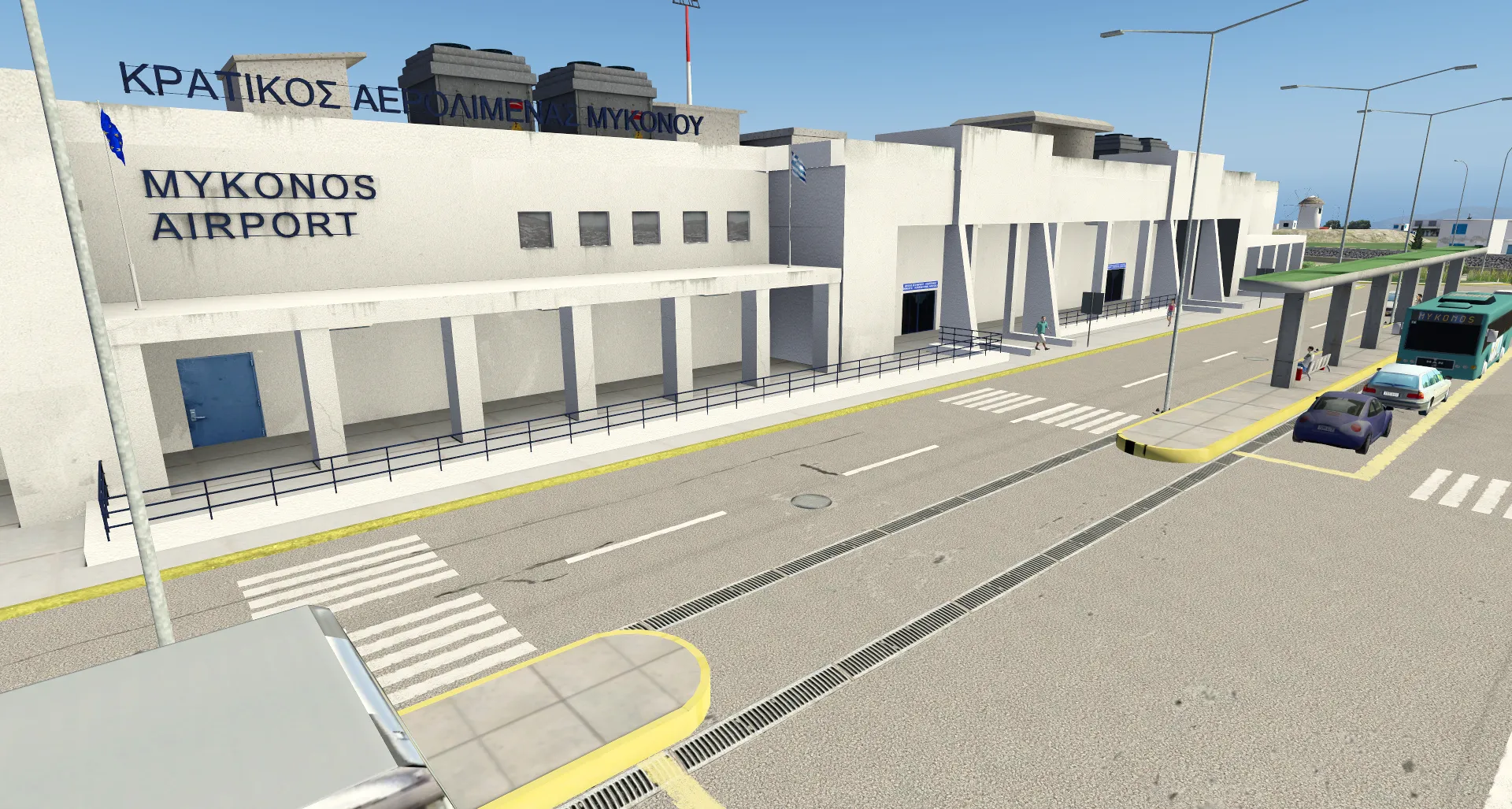 Аэропорт LGMK ( Миконос, Греция )