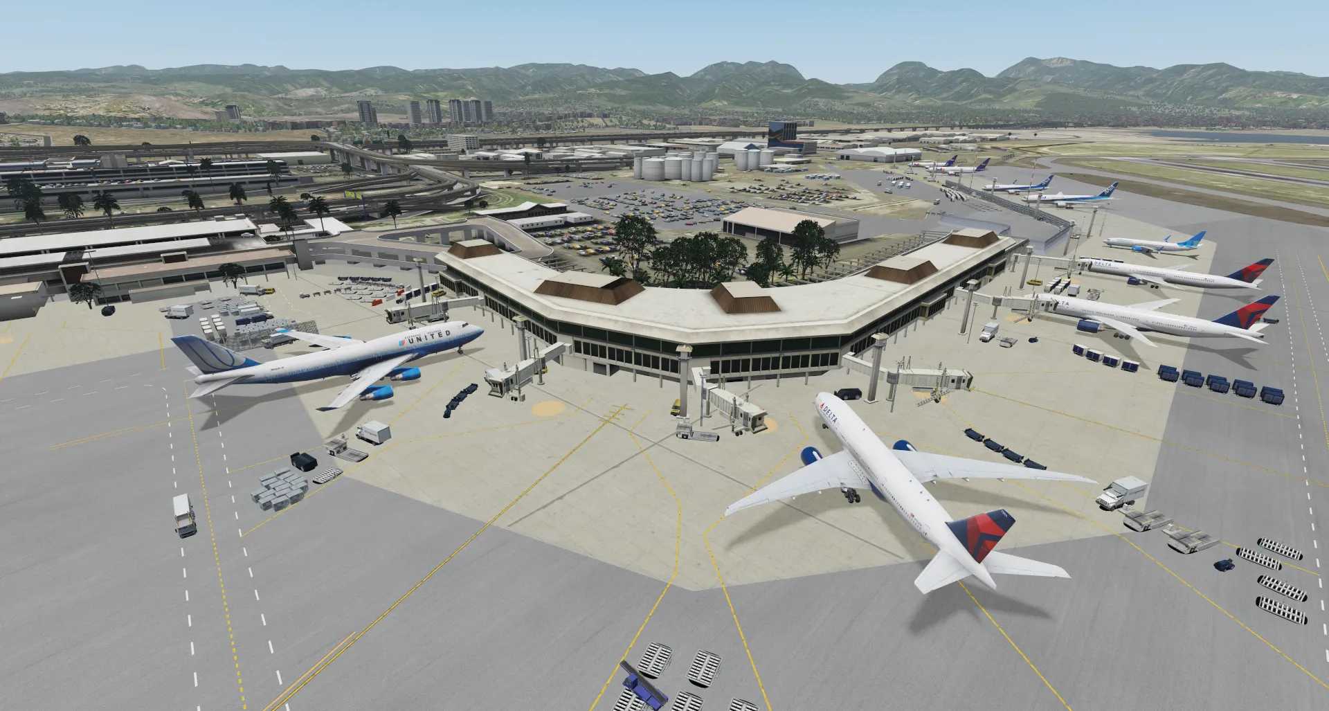 Аэропорт PHNL ( Гонолулу, США )