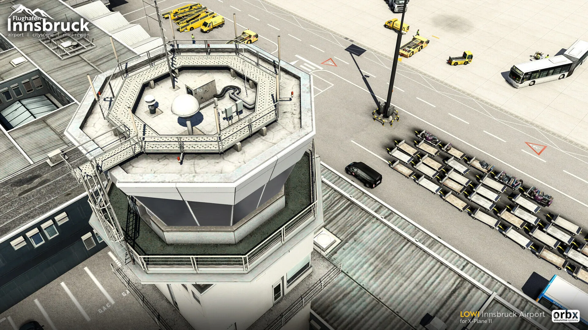 Аэропорт LOWI ( Инсбрук, Австрия )