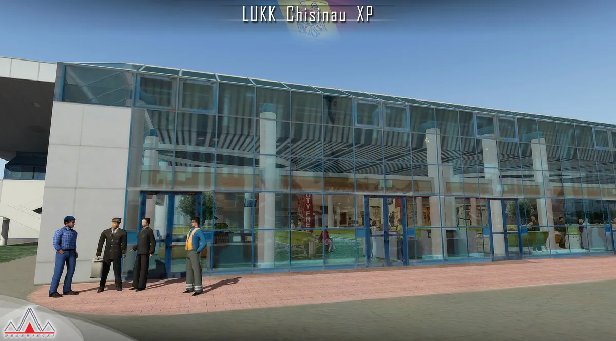 Аэропорт LUKK ( Кишенёв, Молдавия )