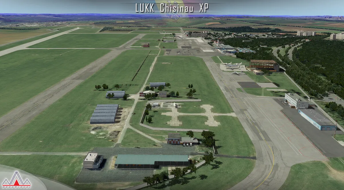 Аэропорт LUKK ( Кишенёв, Молдавия )