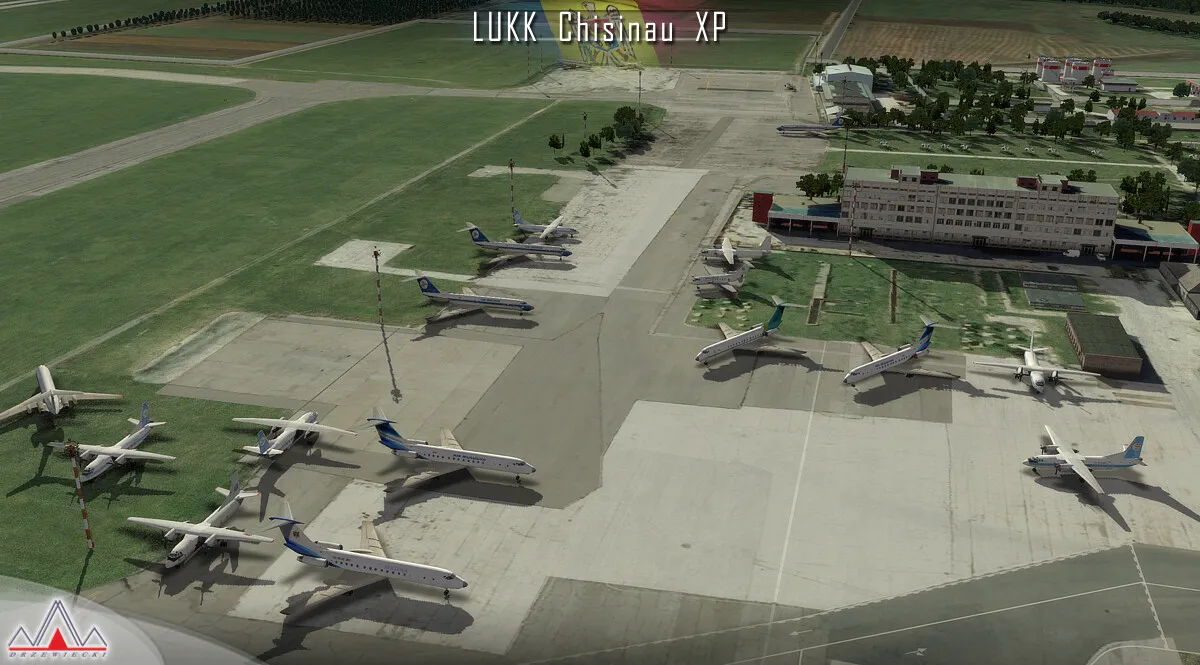 Аэропорт LUKK ( Кишенёв, Молдавия )