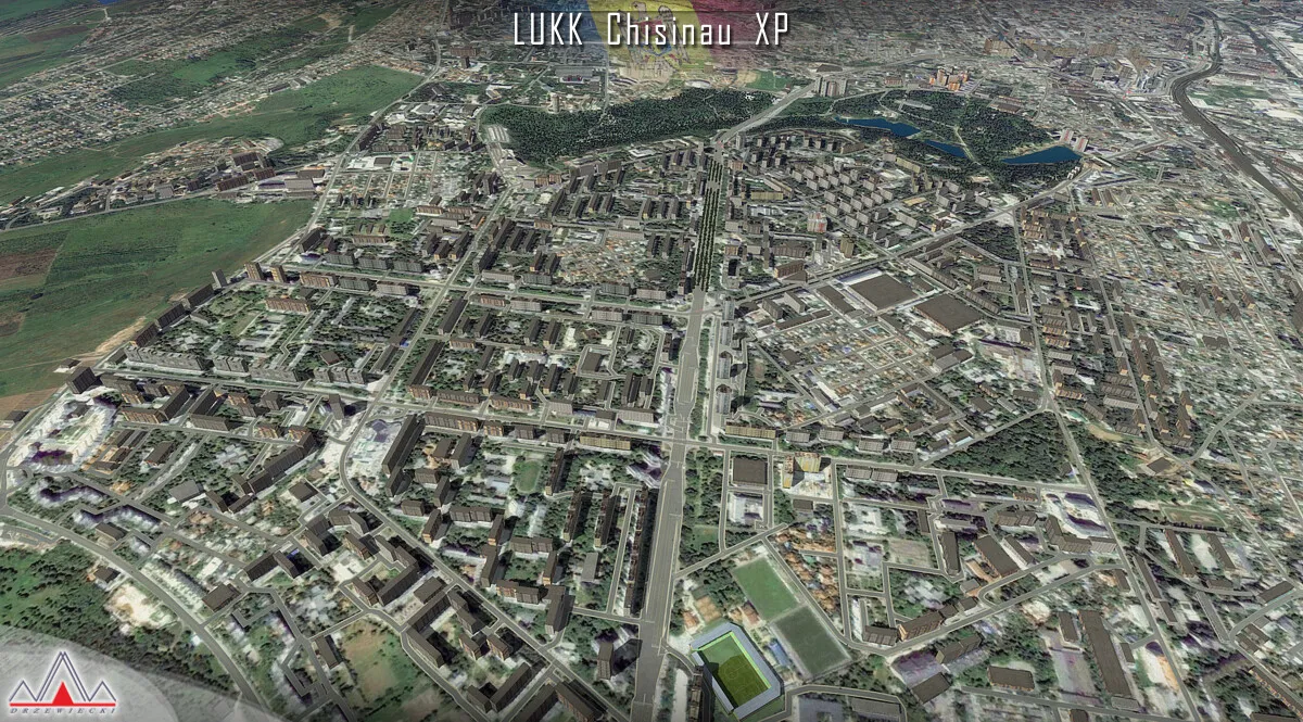 Аэропорт LUKK ( Кишенёв, Молдавия )