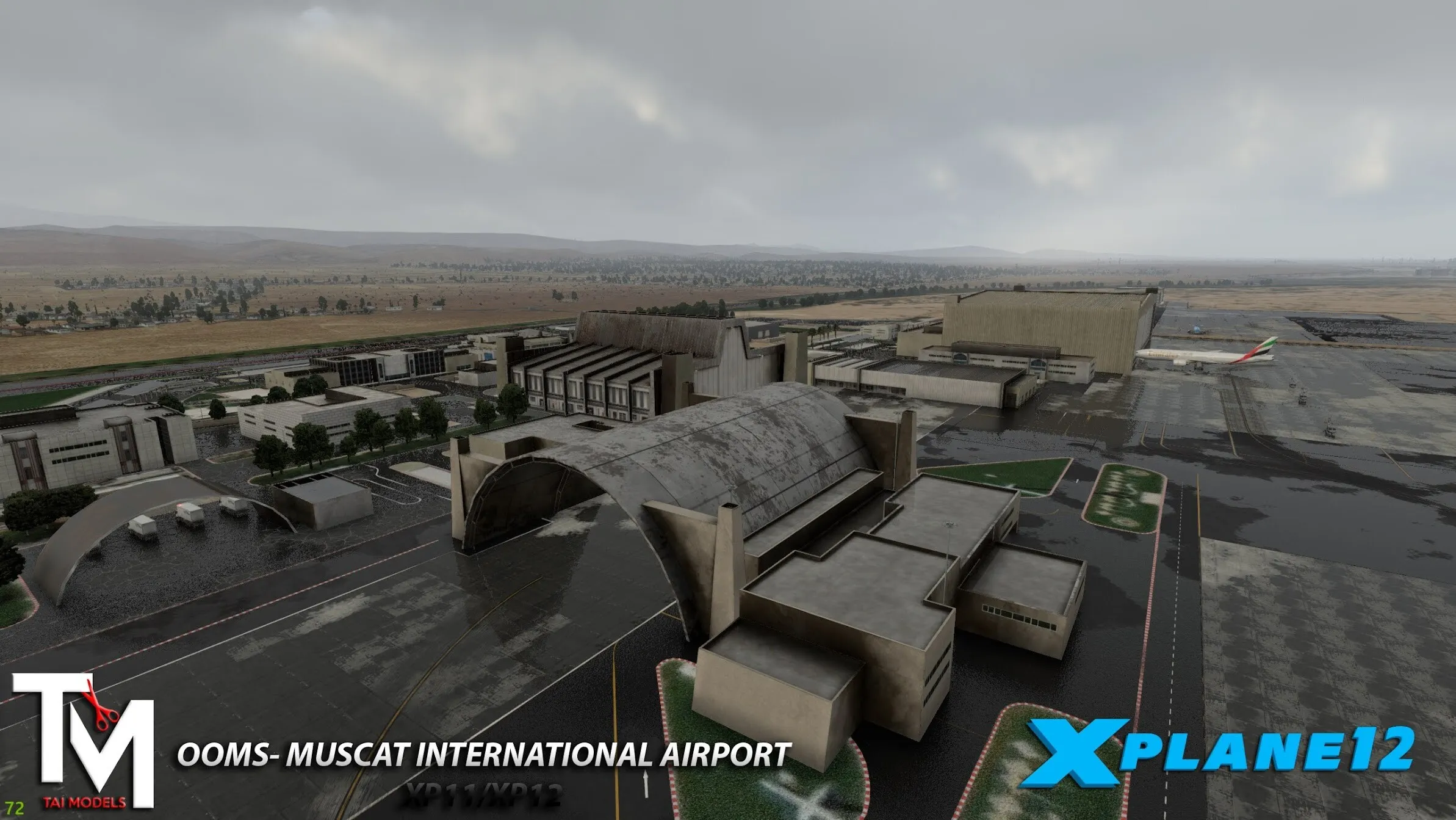 Аэропорт OOMS ( Маскат, Оман )