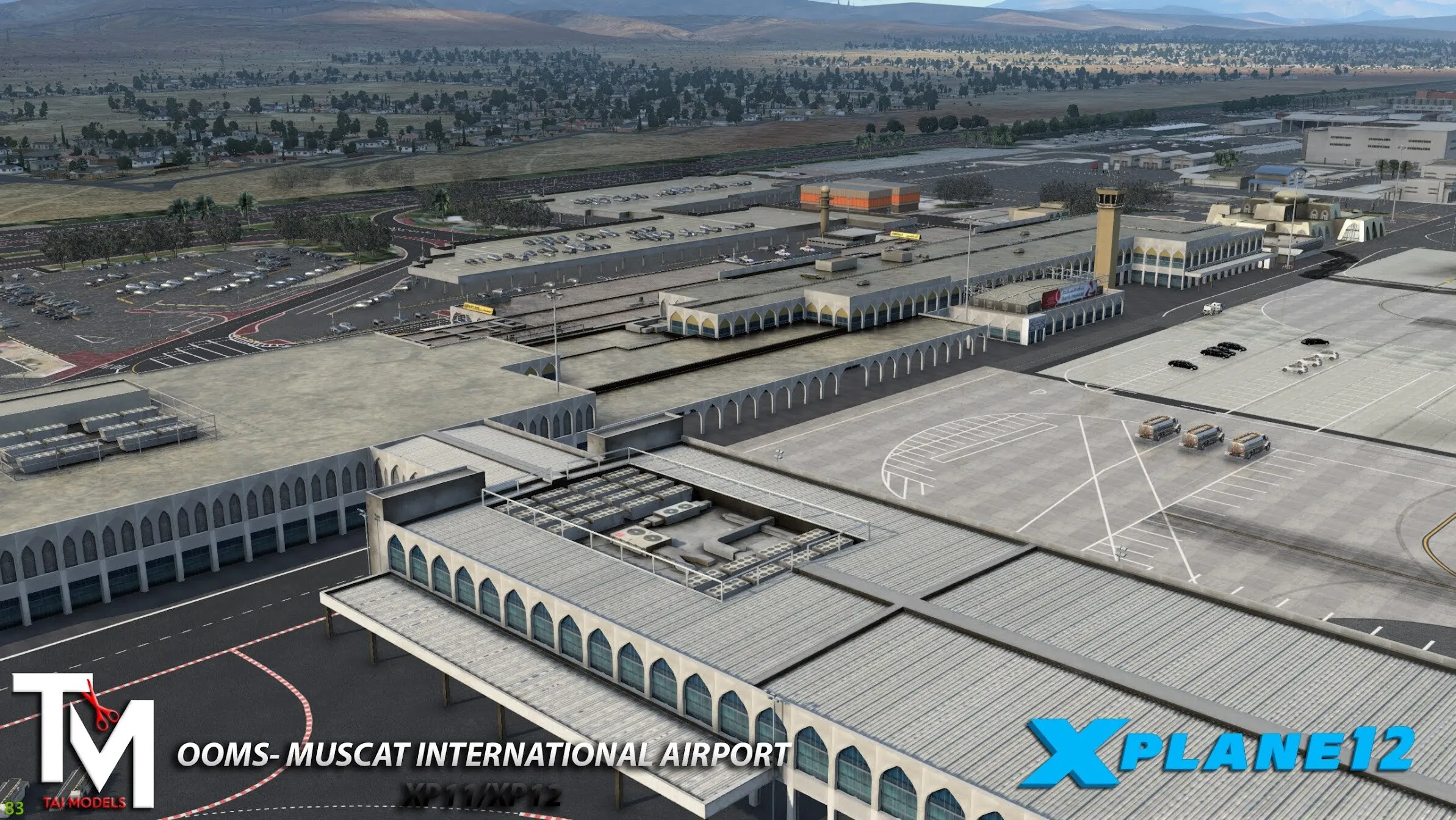Аэропорт OOMS ( Маскат, Оман )