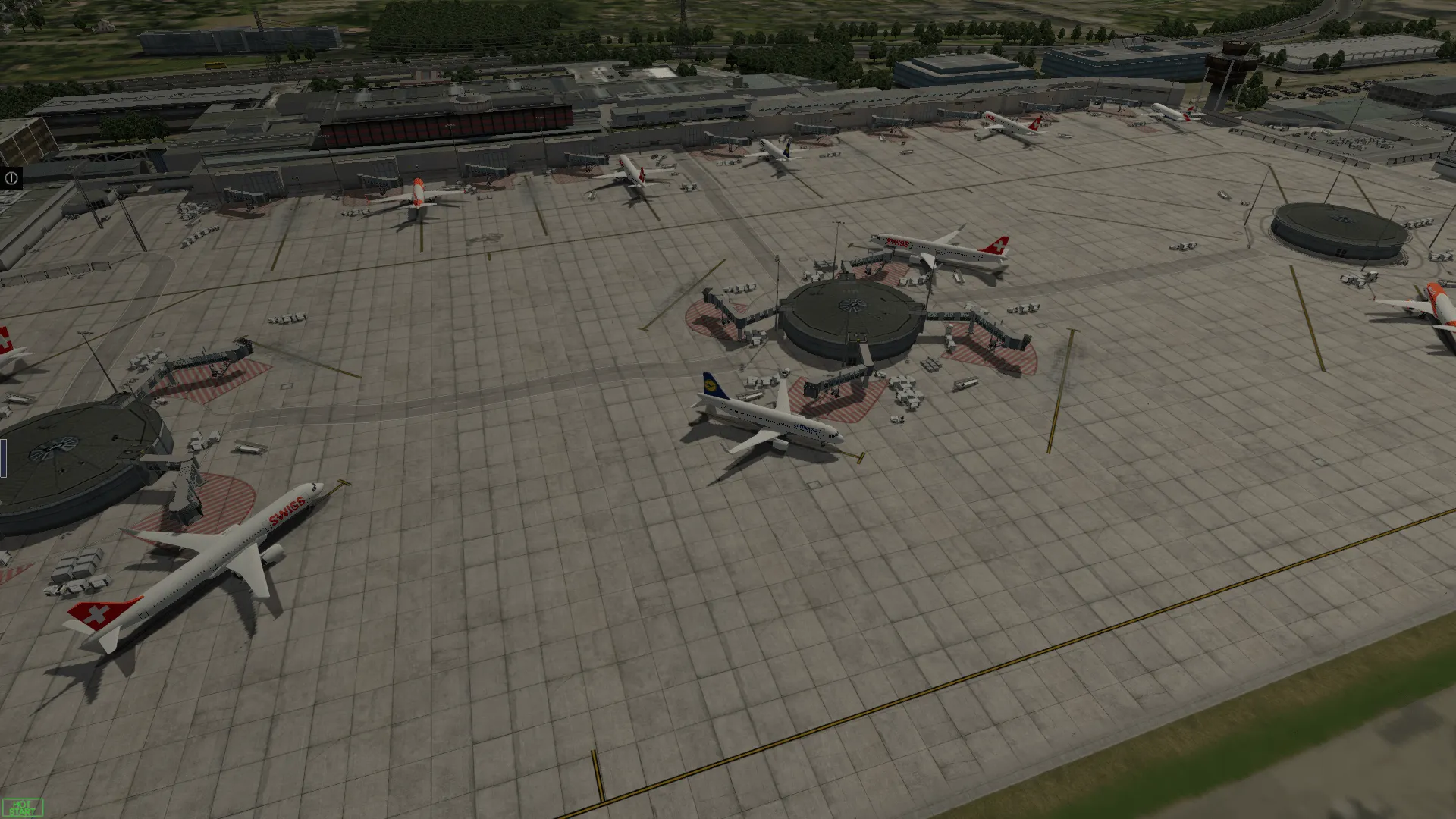 Аэропорт LSGG ( Женева, Швейцария )