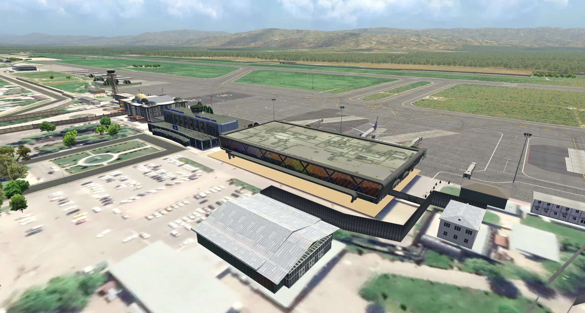 Аэропорт UTDD ( Душанбе, Таджикистан )