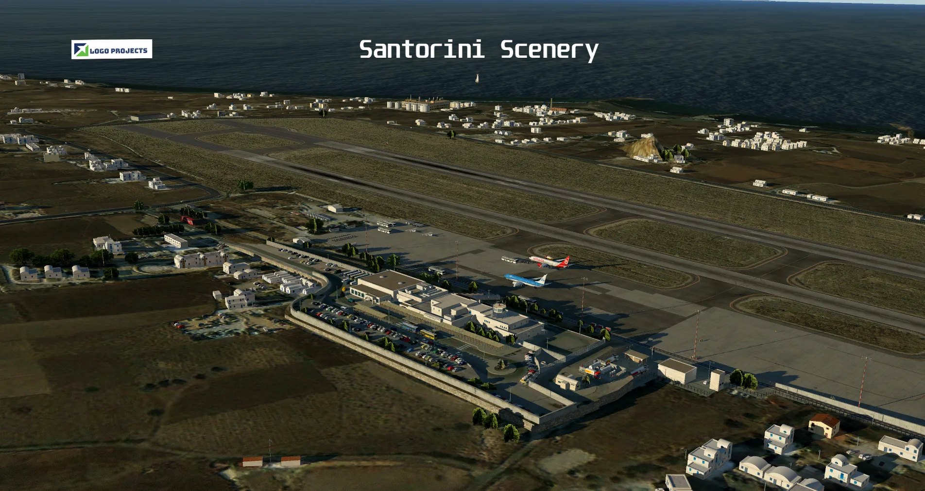 Аэропорт LGSR ( Санторини, Греция )