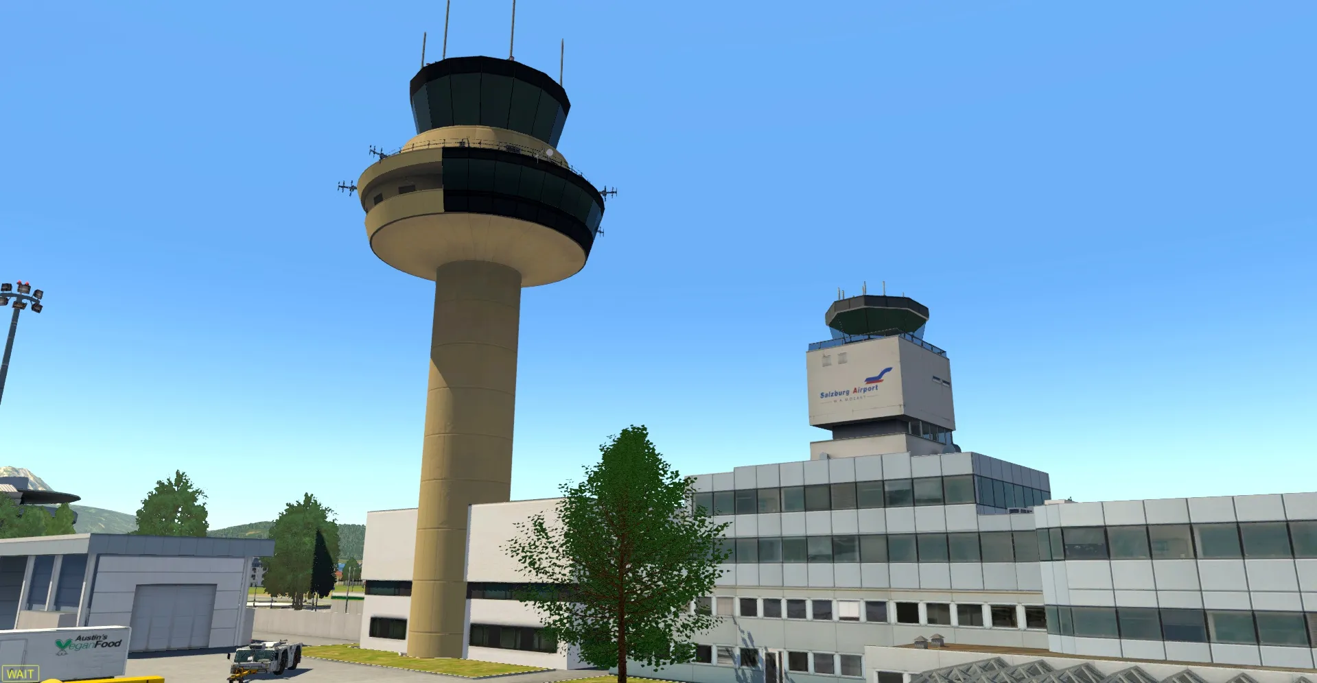 Аэропорт LOWS ( Зальцбург, Австрия )