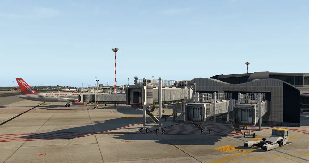 Аэропорт LIMC ( Милан, Италия )