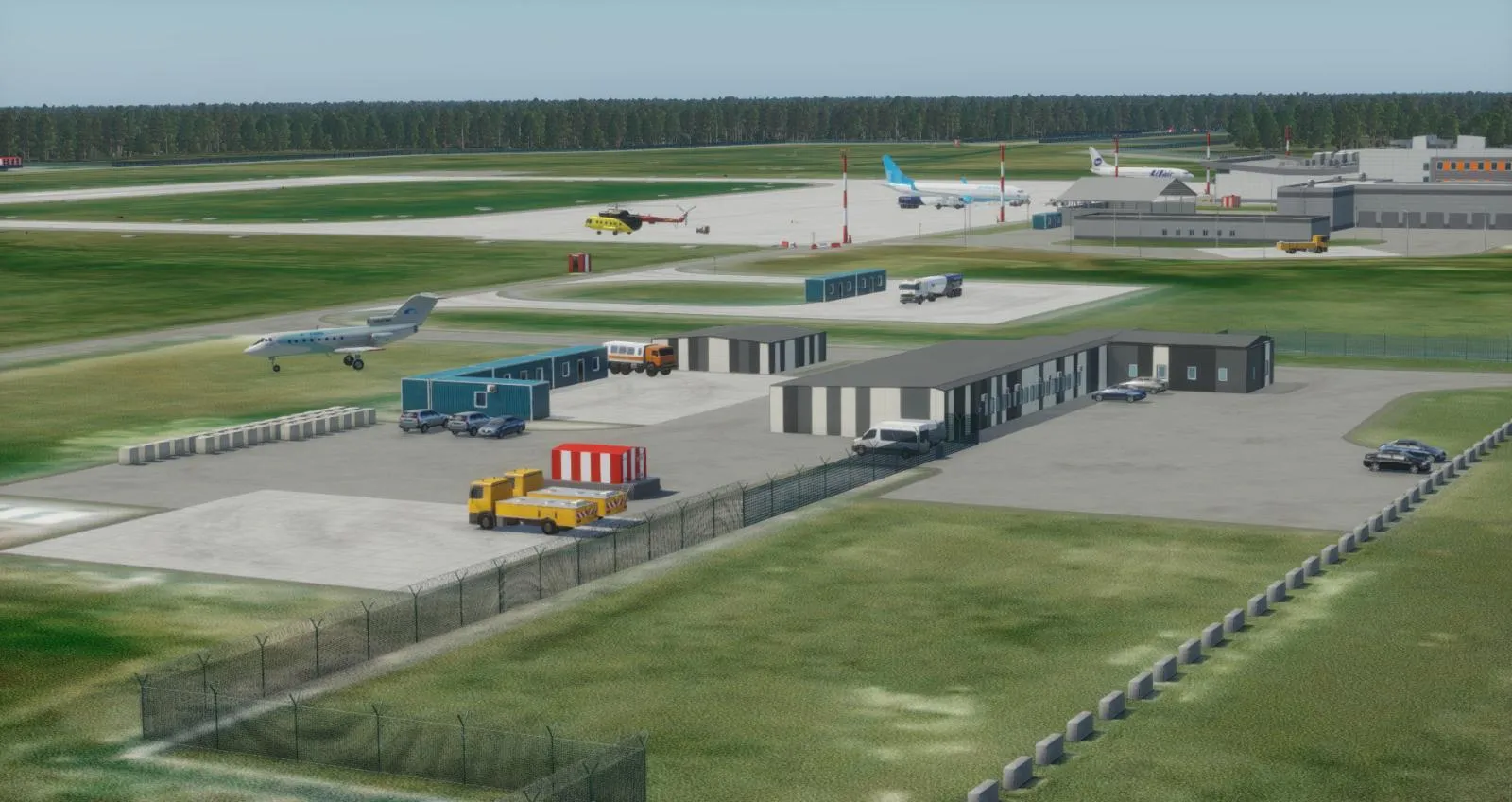 Аэропорт USTJ ( Тобольск, Россия )