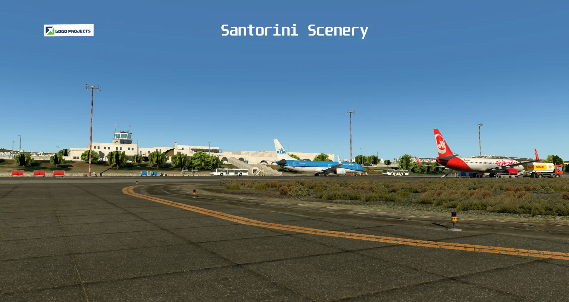 Аэропорт LGSR ( Санторини, Греция )