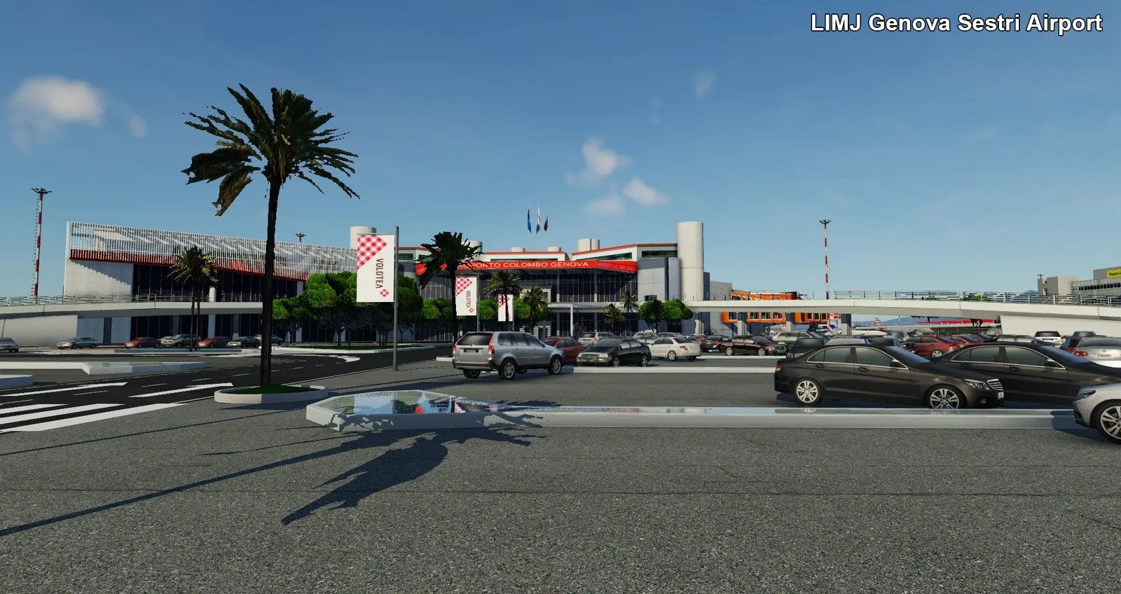 Аэропорт LIMJ ( Генуя, Италия ) + город v5