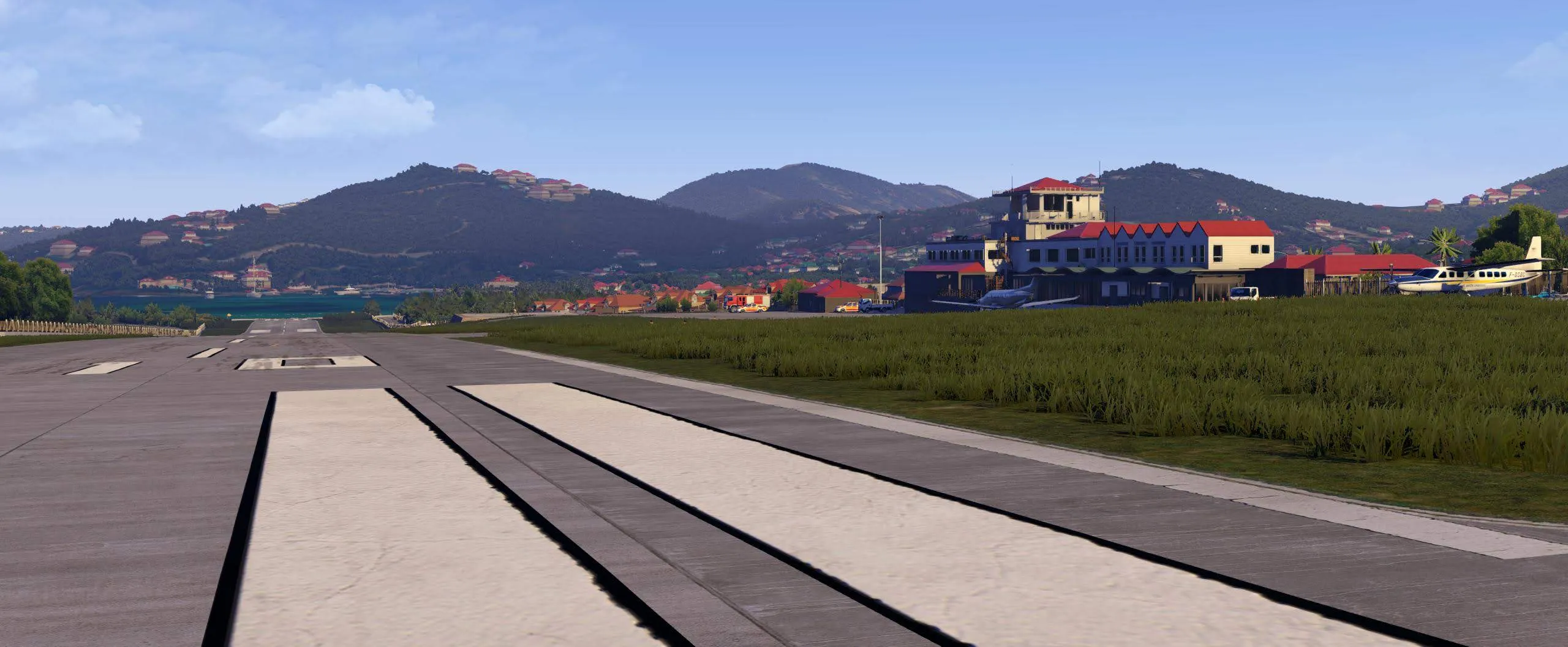 Аэропорт TFFJ ( о. Сен-Бартелеми )