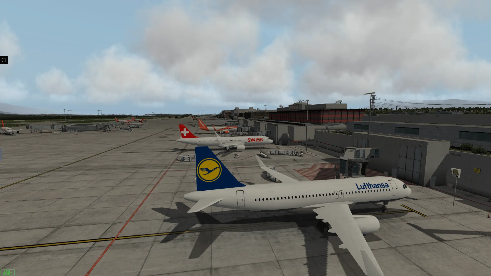 Аэропорт LSGG ( Женева, Швейцария )