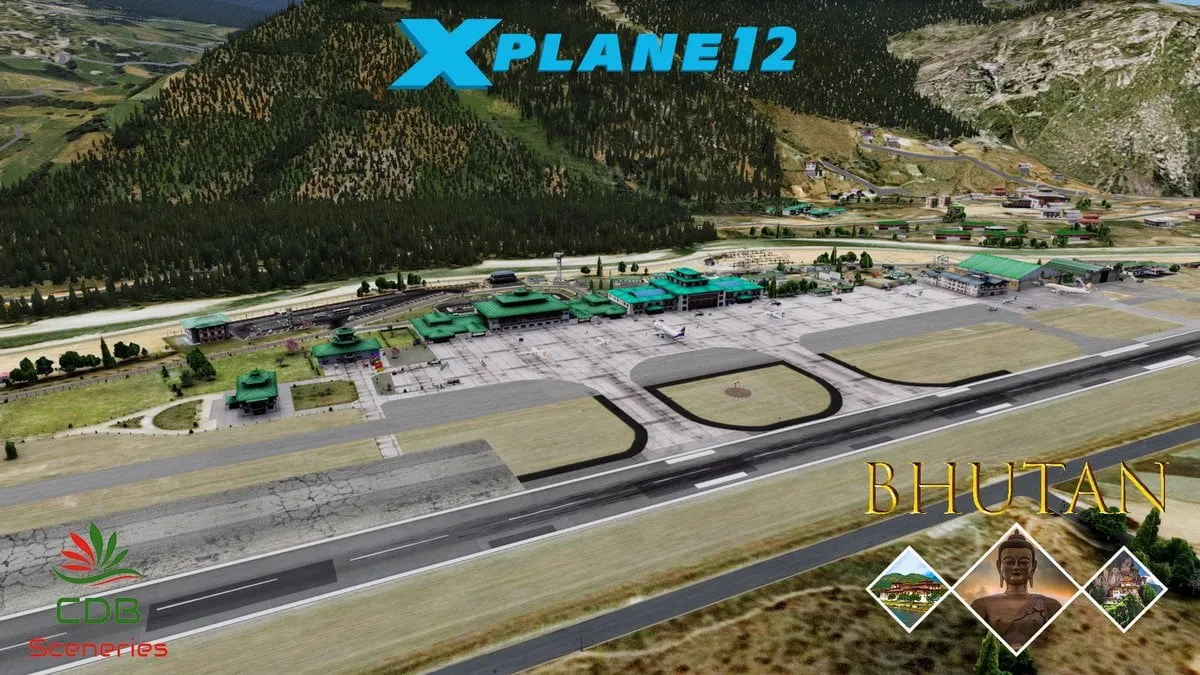 Аэропорт VQPR ( Паро, Бутан )