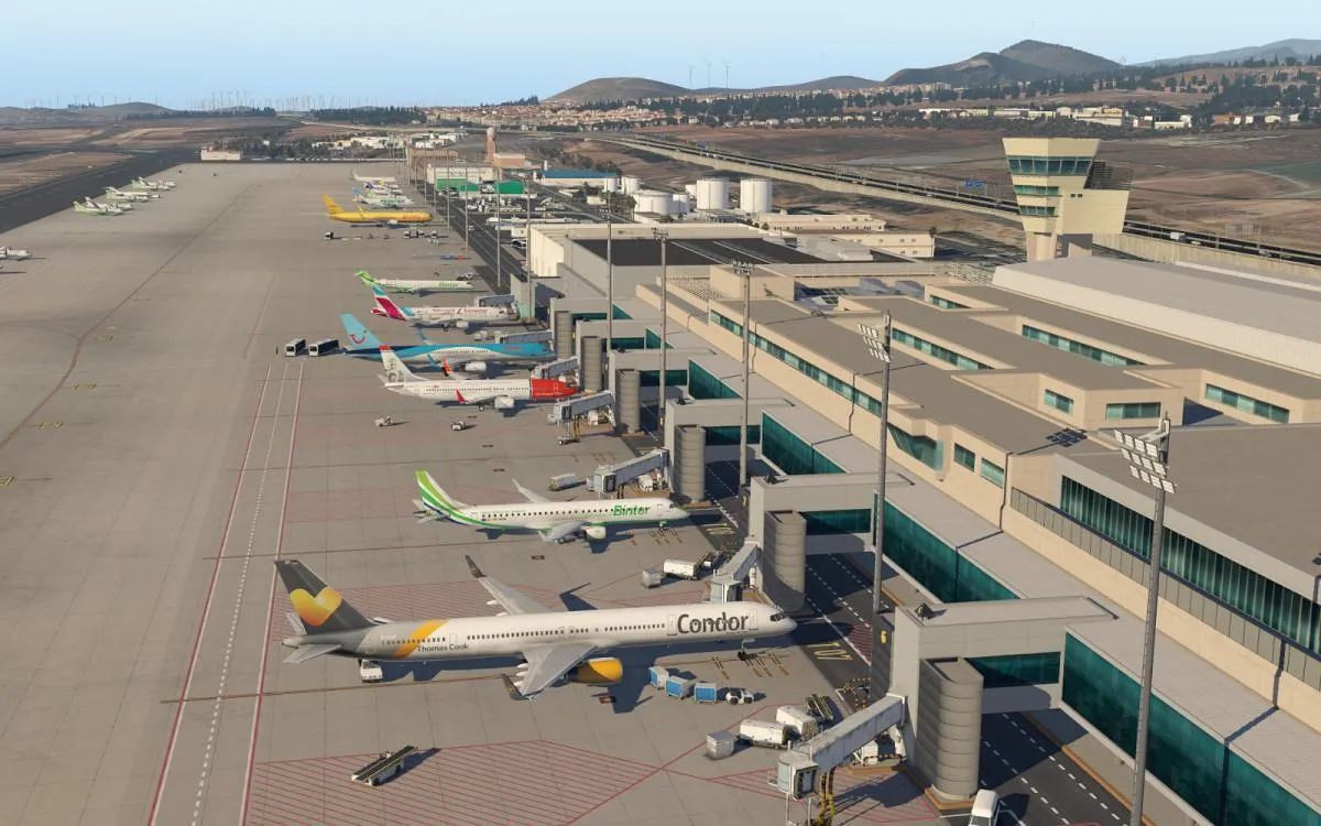 Аэропорт GCLP ( Гранд-Канария, Испания )