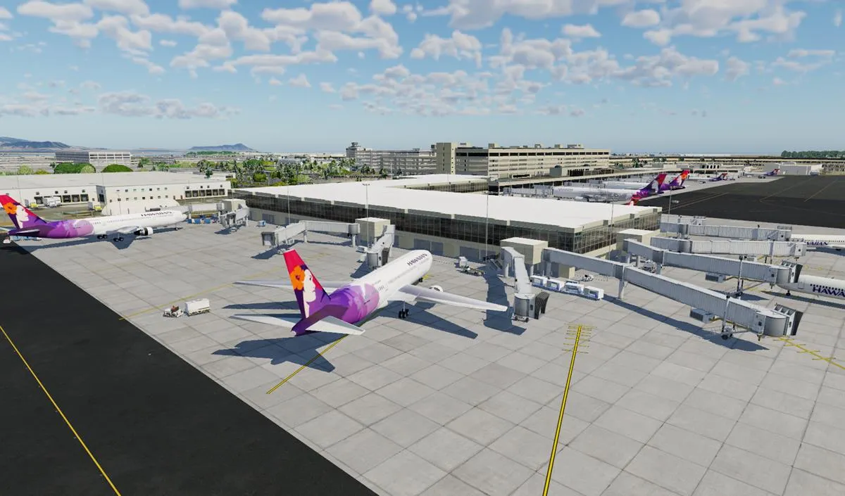 Аэропорт PHNL ( Гонолулу, США )