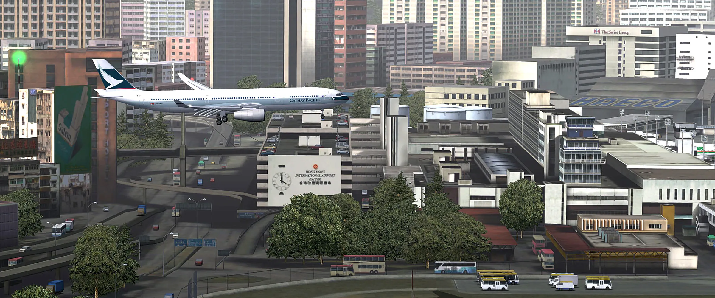 Аэропорт VHHX ( Кайтак, Гонконг )