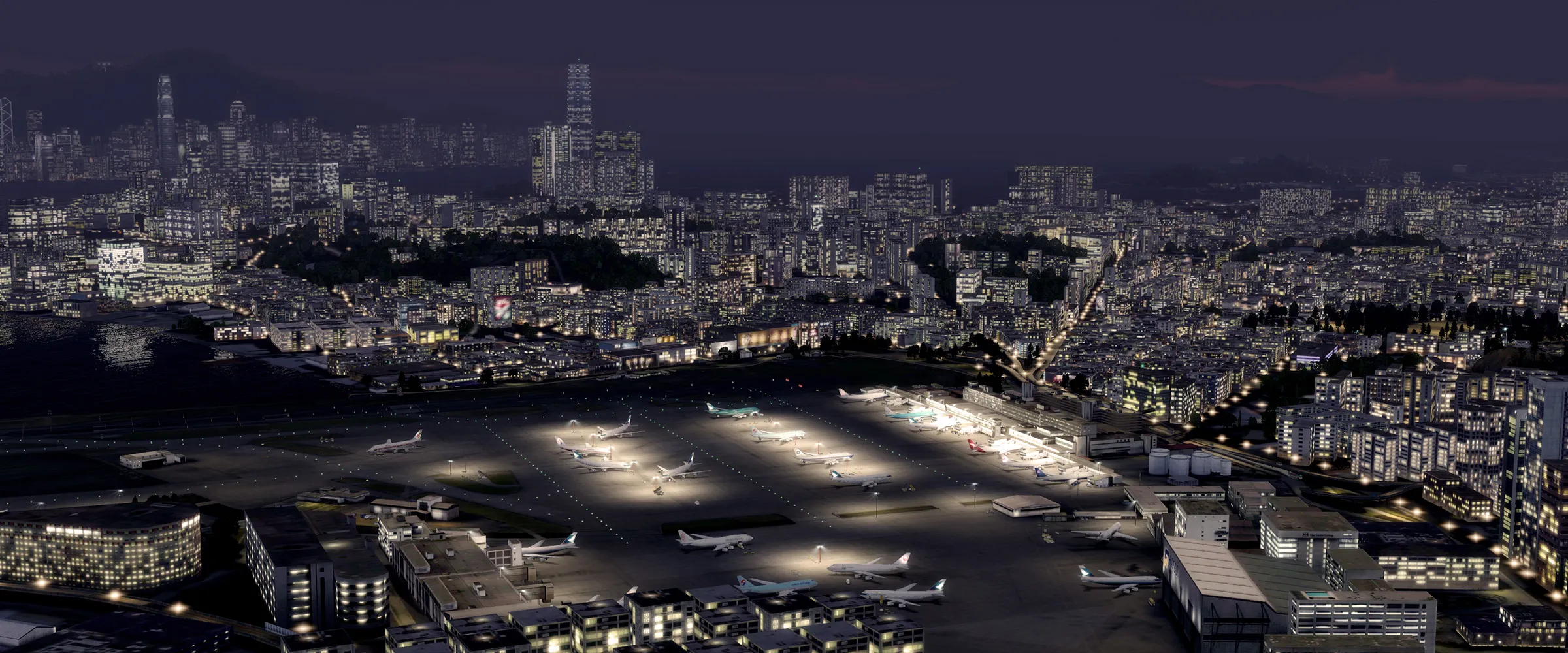 Аэропорт VHHX ( Кайтак, Гонконг )