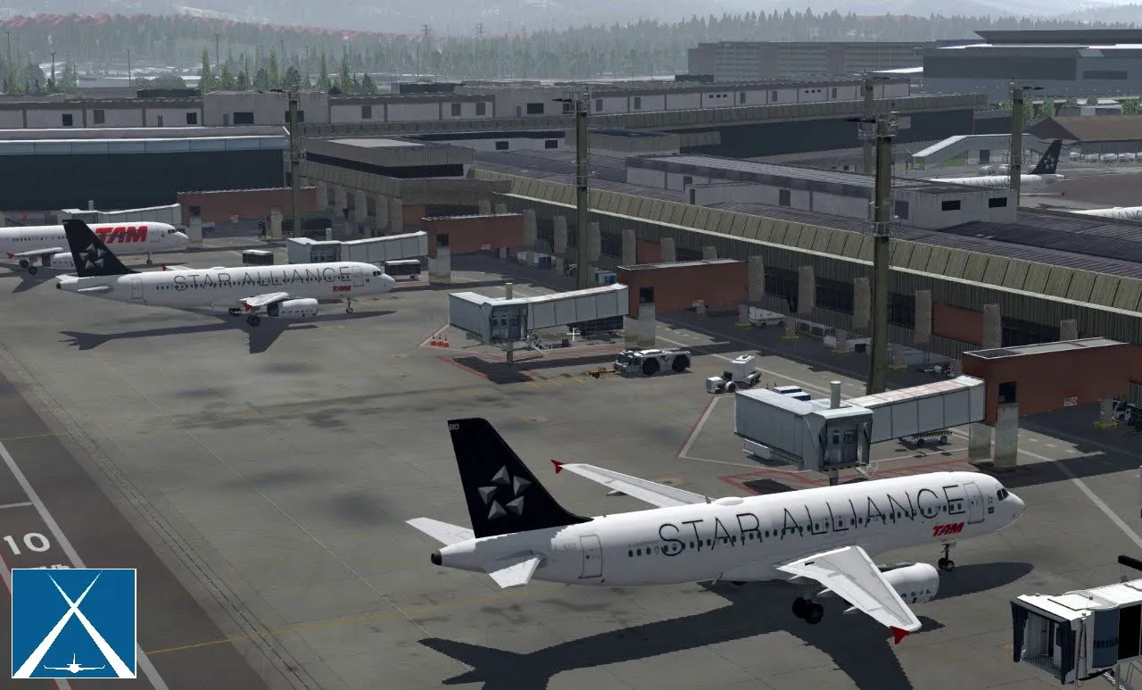 Аэропорт SBGR ( Сан-Паулу, Бразилия )