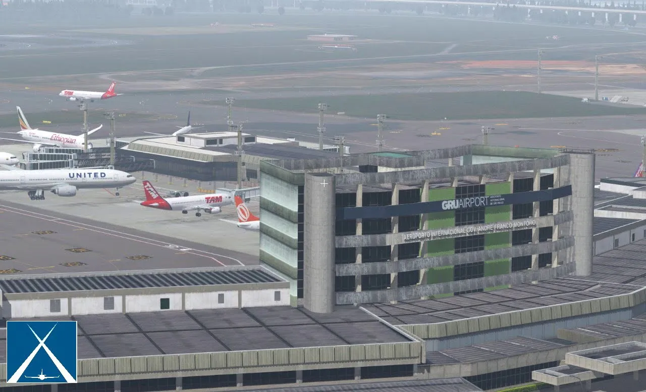 Аэропорт SBGR ( Сан-Паулу, Бразилия )