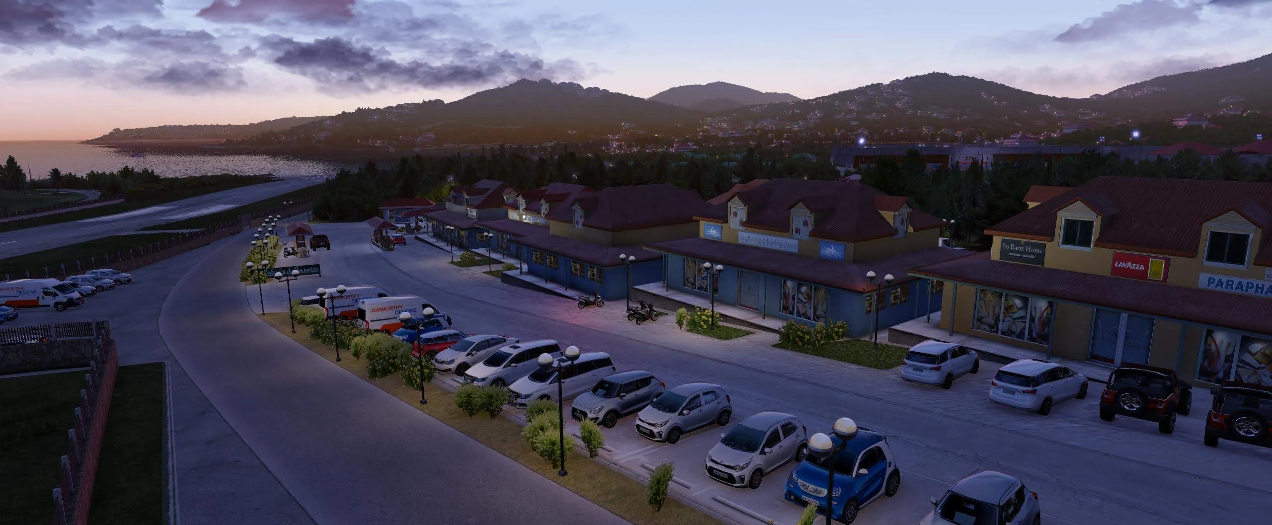 Аэропорт TFFJ ( о. Сен-Бартелеми )