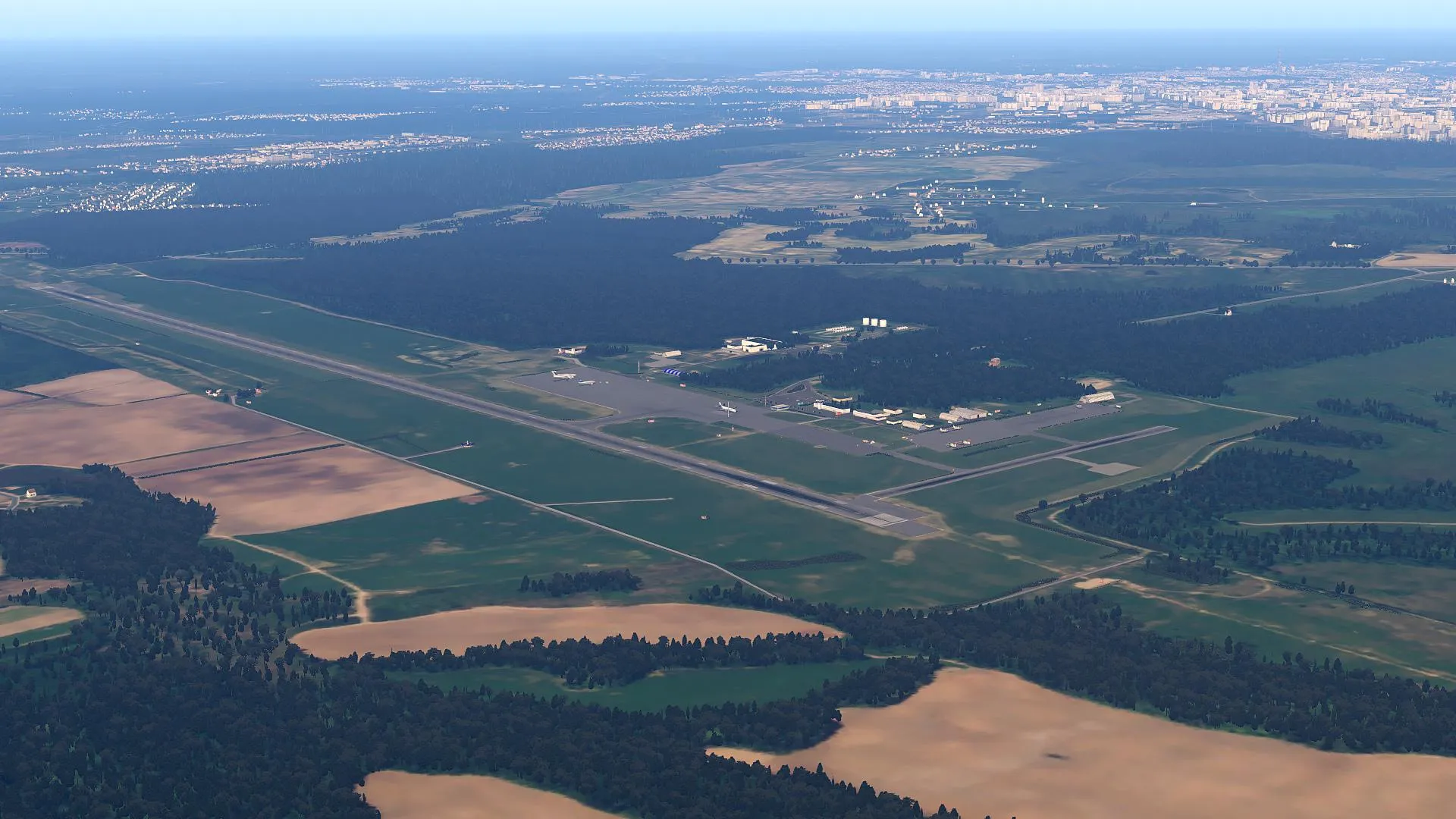 Аэропорт UMII ( Витебск, Беларусь )