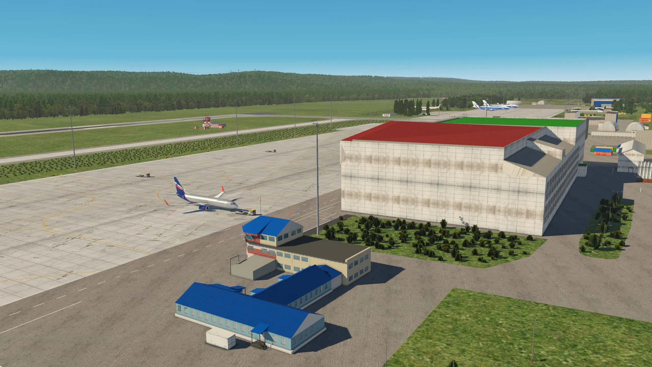 Аэропорт UNKL ( Красноярск, Россия )