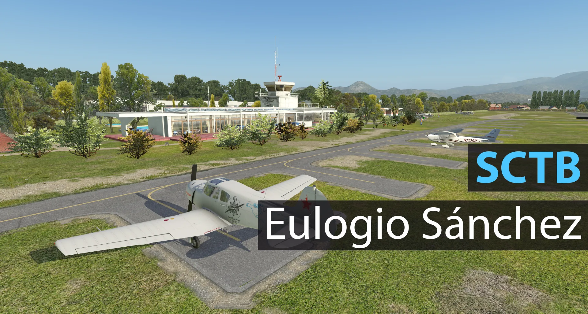 Аэропорт SCTB ( Сантьяго, Чили )