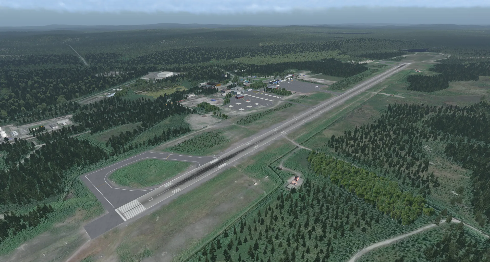 Аэропорт ULMM ( Мурманск, Россия )