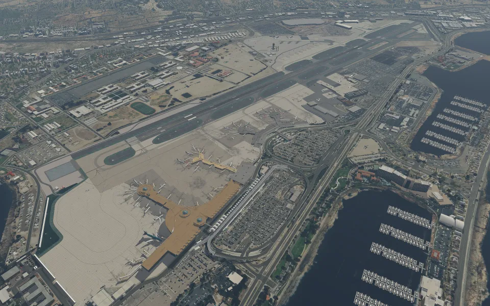 Аэропорт KSAN ( Сан-Диего, США )