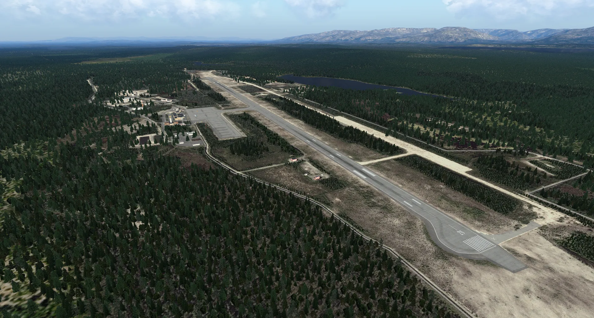 Аэропорт ULMK ( Апатиты, Россия )