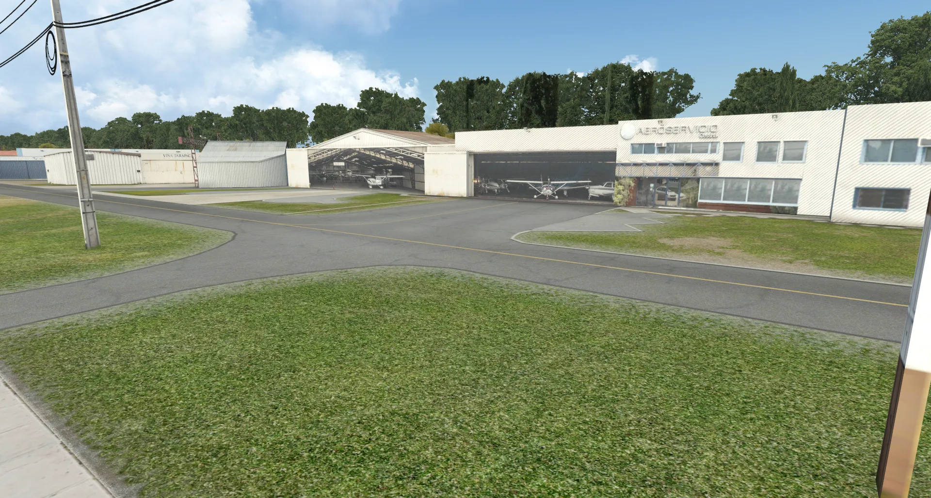 Аэропорт SCTB ( Сантьяго, Чили )