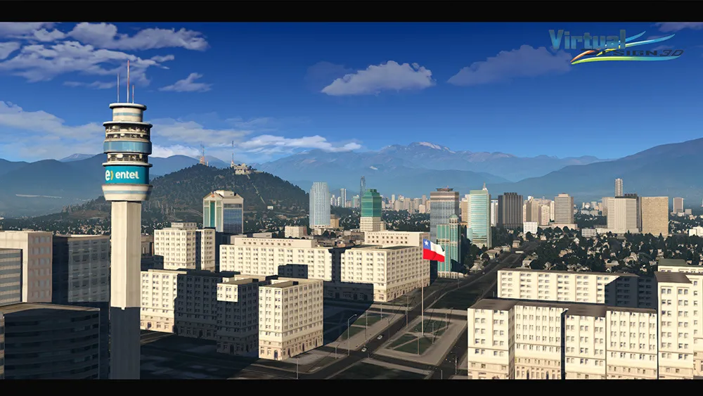 Аэропорт SCEL ( Сантьяго, Чили ) v2020