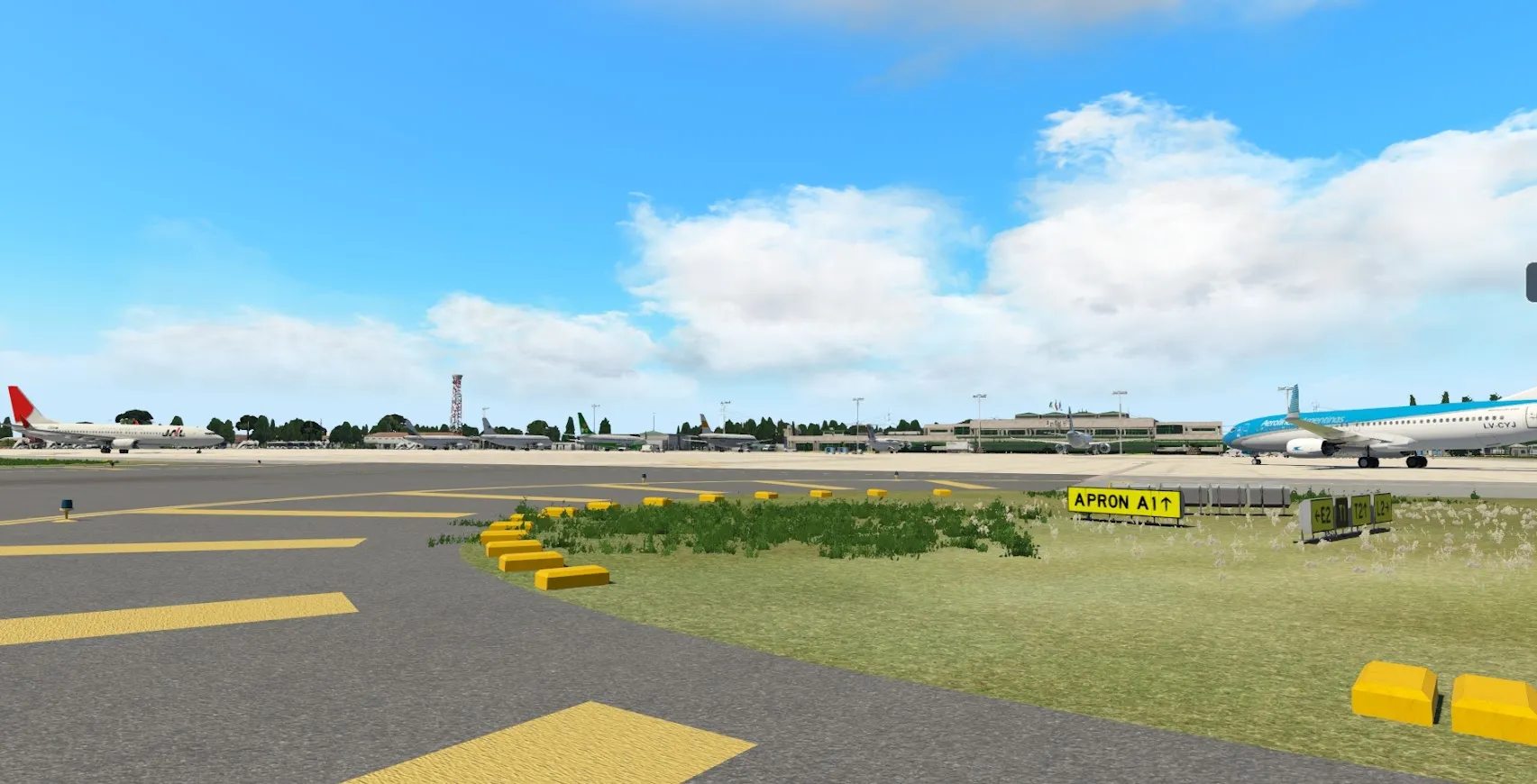 Аэропорт LEJR ( Кадис, Испания )