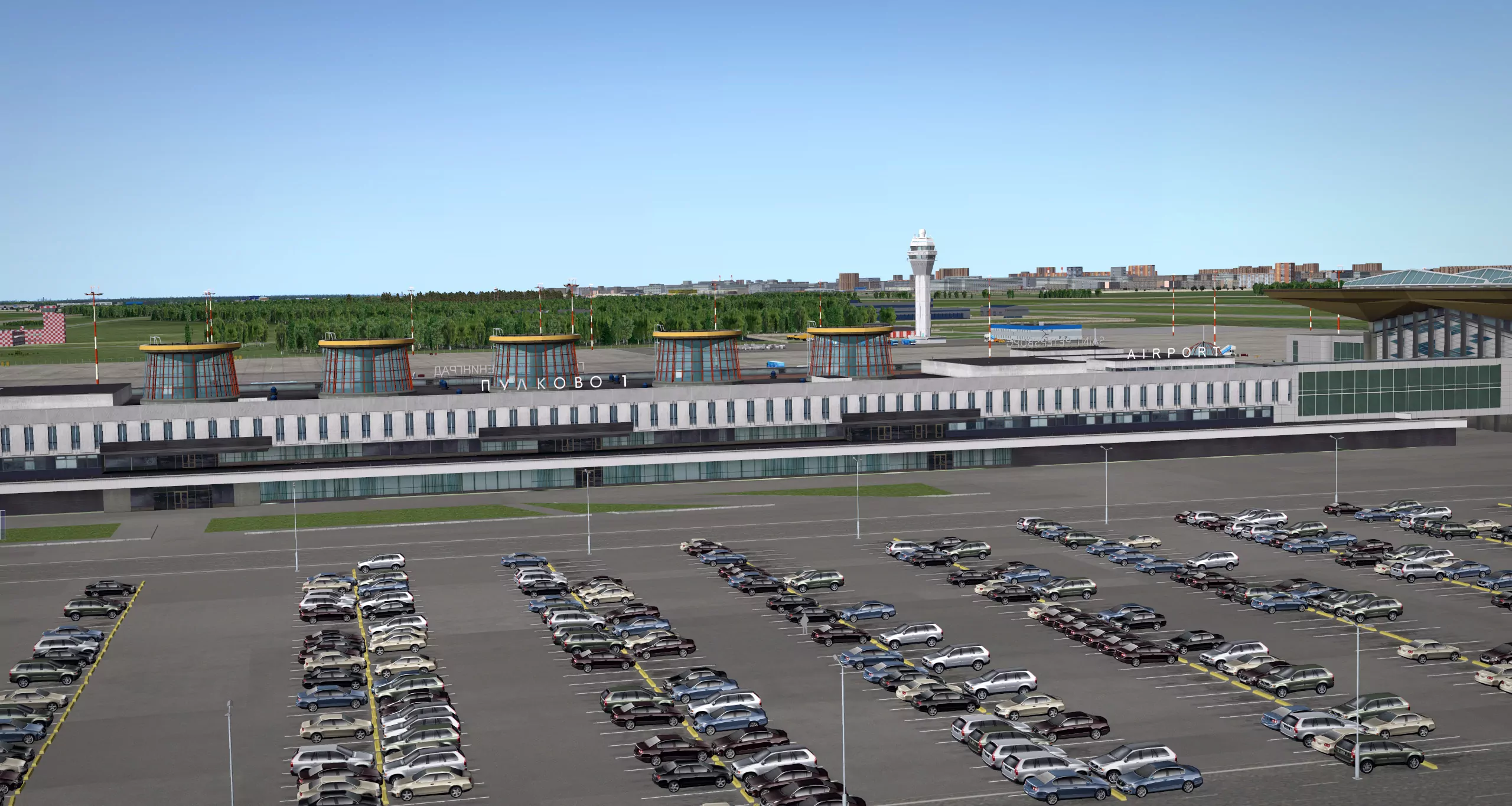 Аэропорт ULLI ( Санкт-Петербург, Россия )