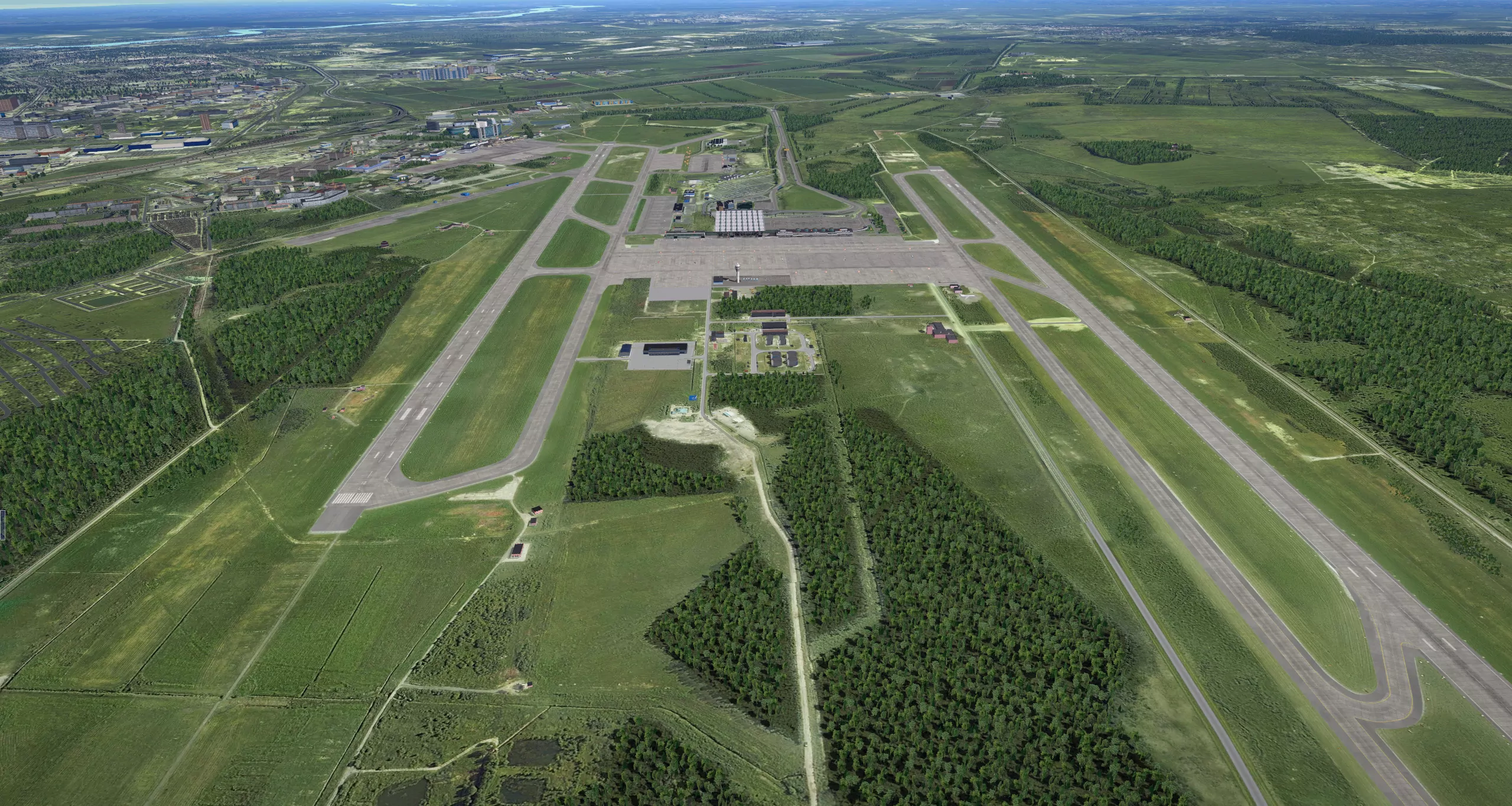 Аэропорт ULLI ( Санкт-Петербург, Россия )