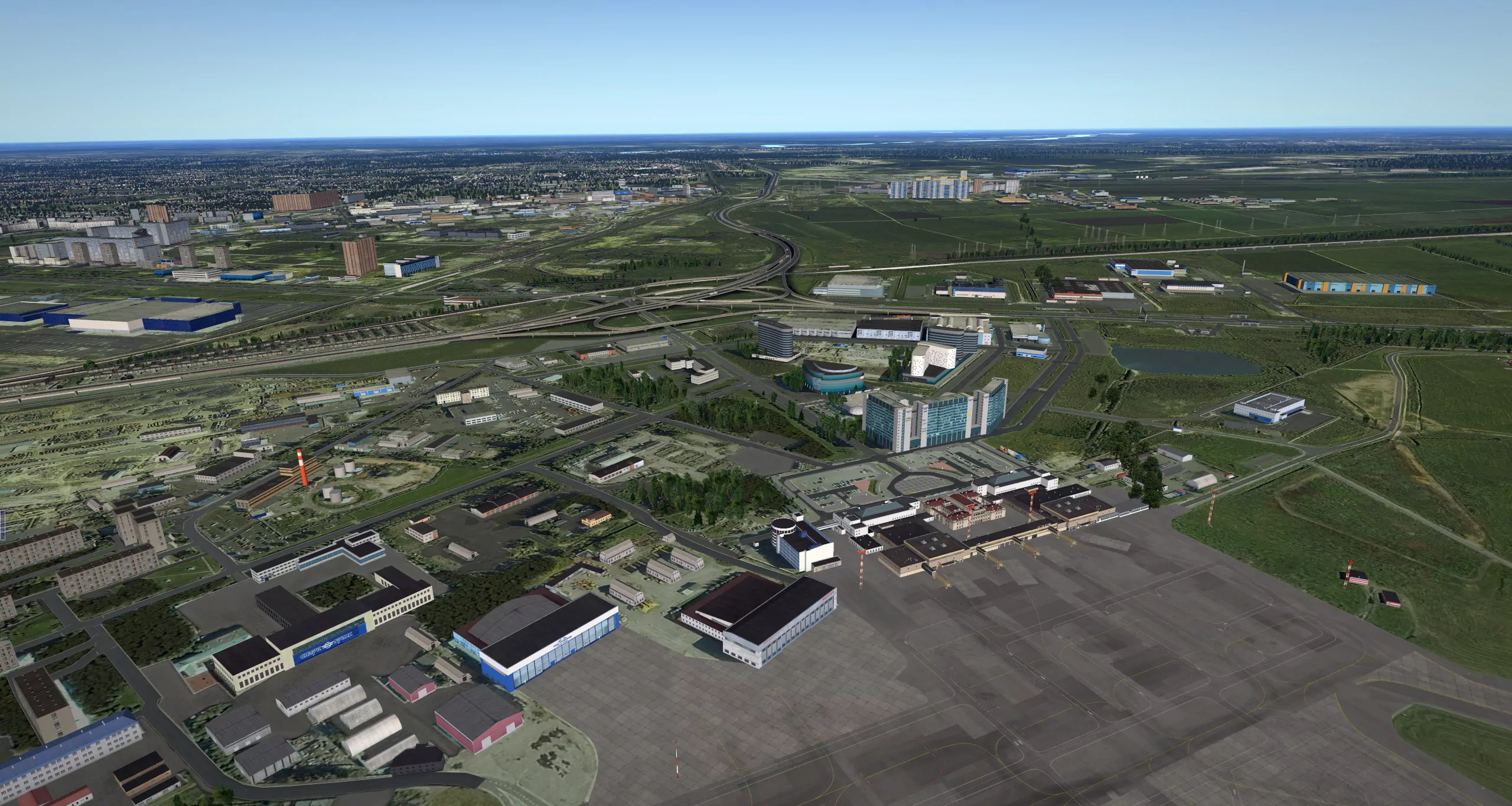 Аэропорт ULLI ( Санкт-Петербург, Россия )