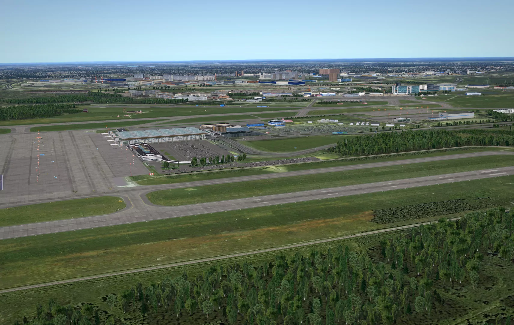 Аэропорт ULLI ( Санкт-Петербург, Россия )