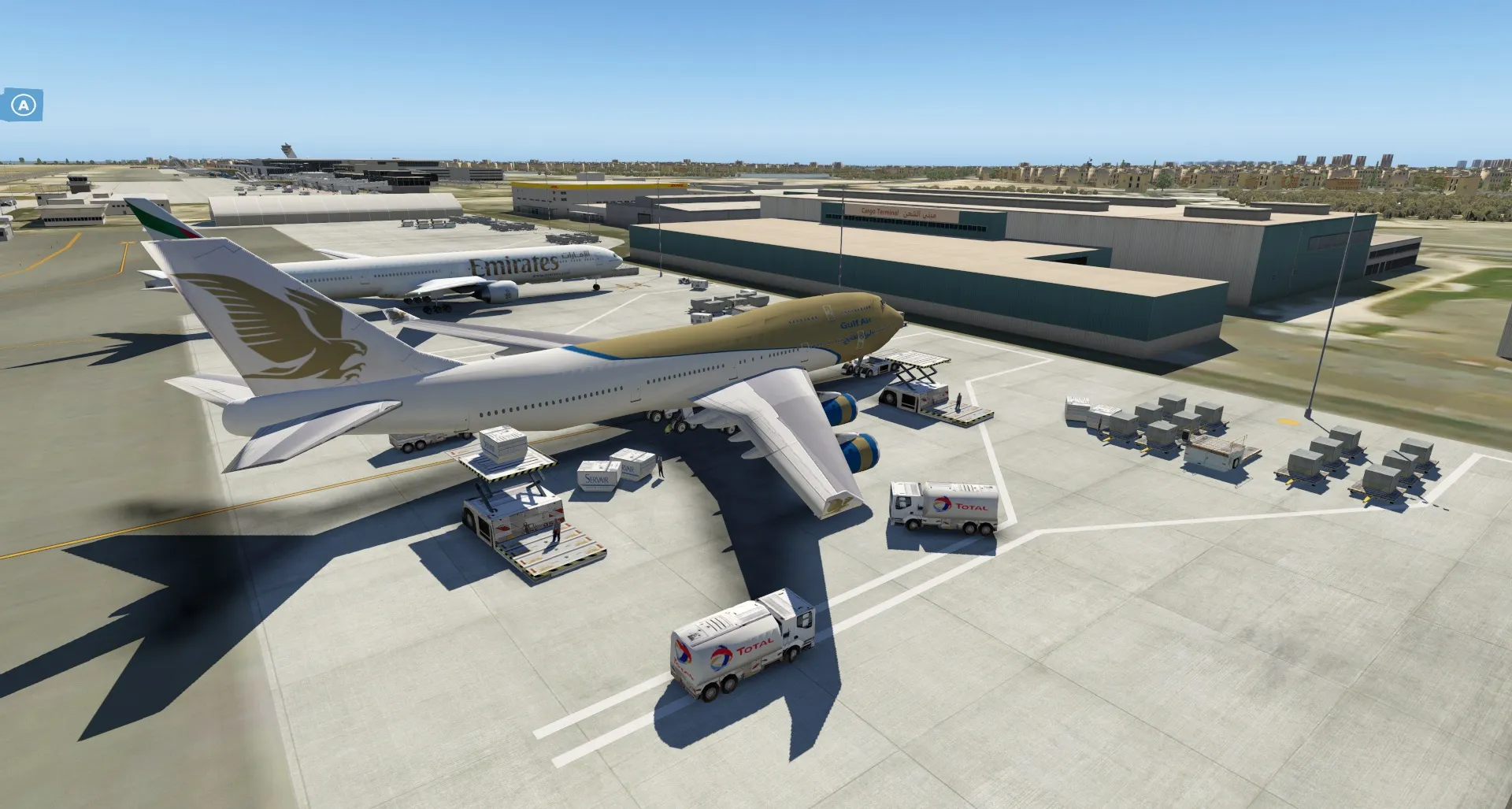 Аэропорт OBBI ( Манама, Бахрейн ) + город