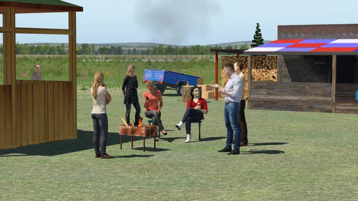 Аэродром UNQM ( Манский, Россия )